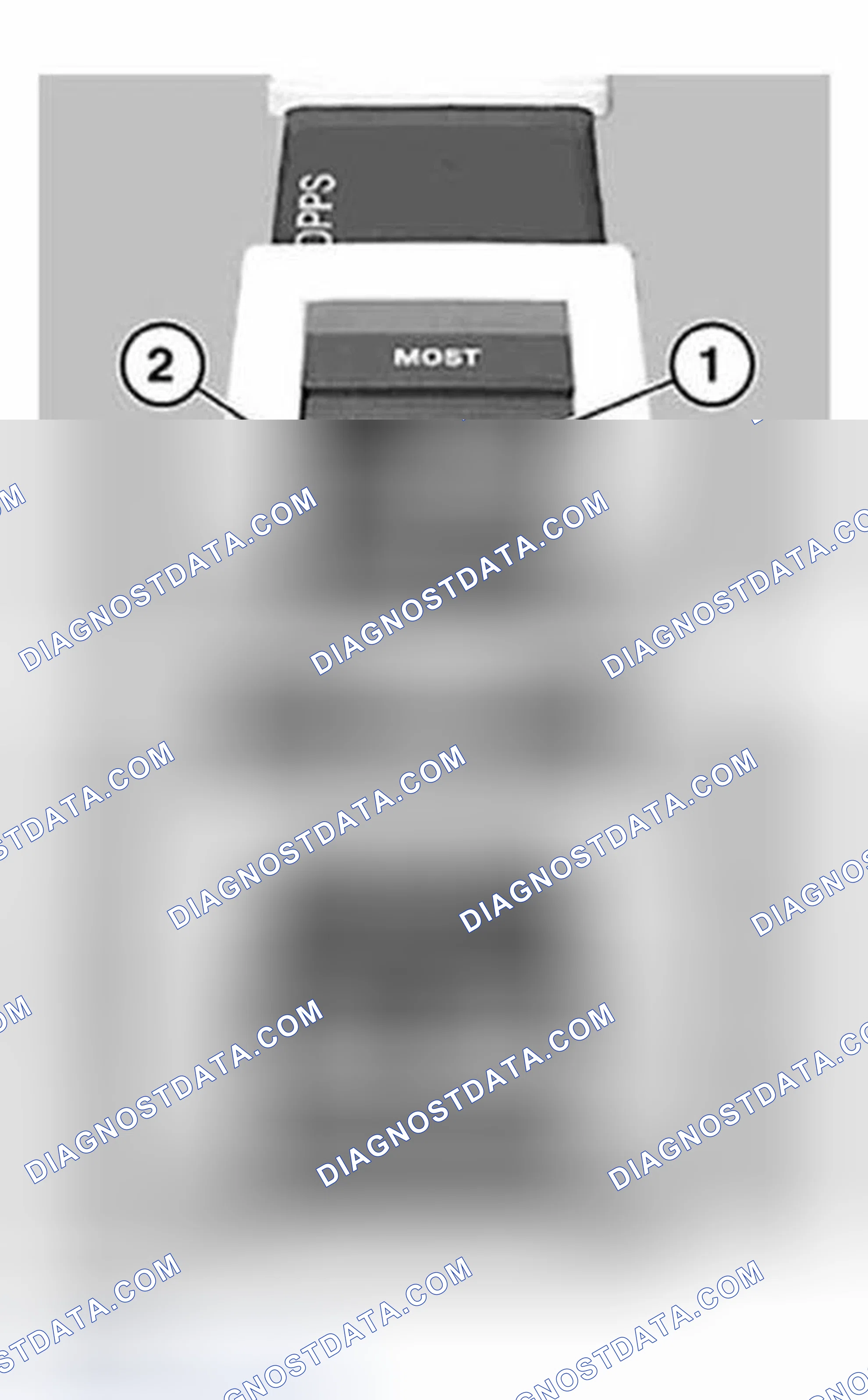Scheme 634: MOST Connection