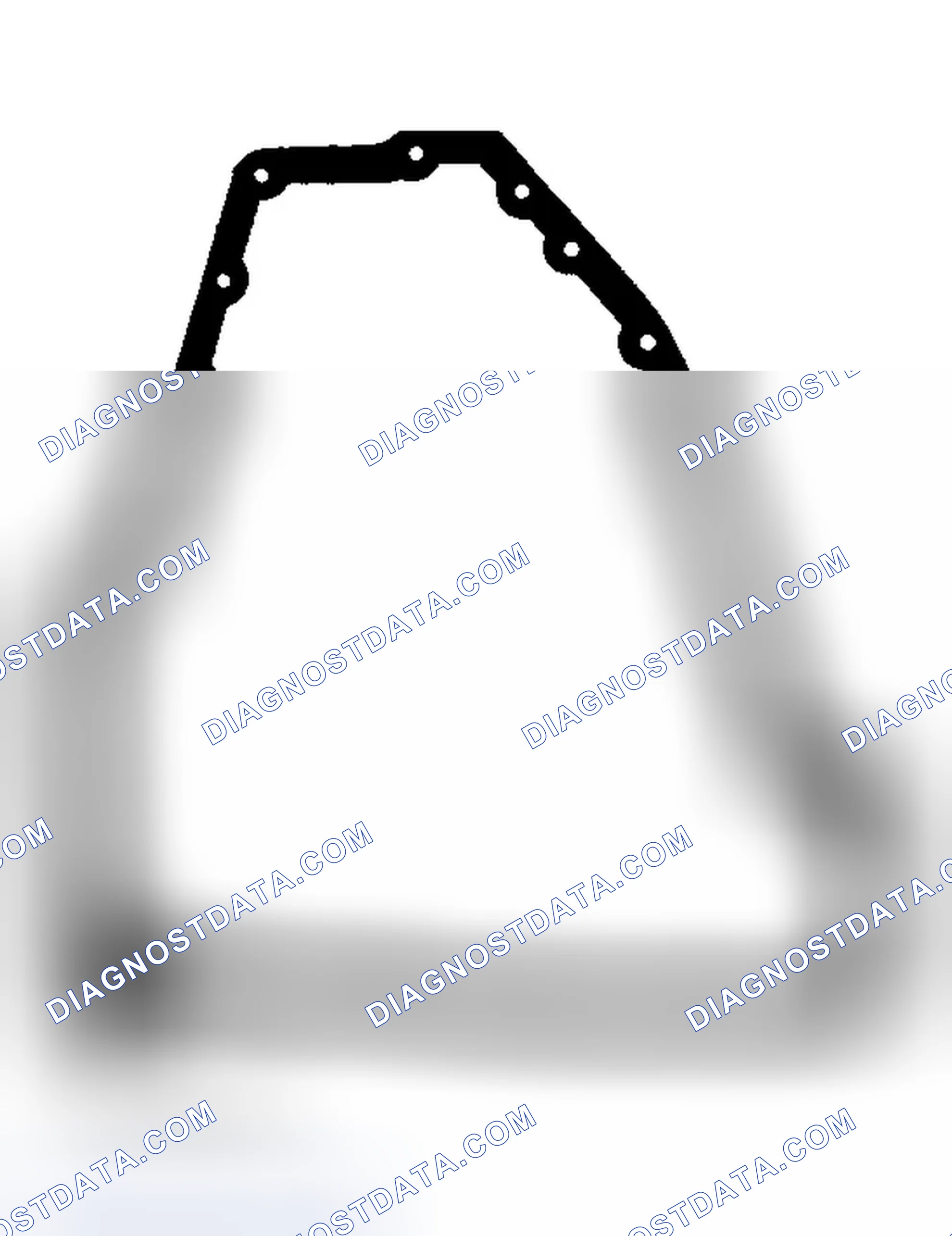 Scheme 152: OIL PAN GASKET