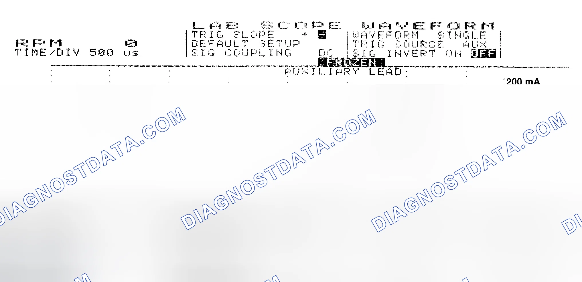 Scheme 17: Single Injector w/Normal Current Flow - Current Pattern