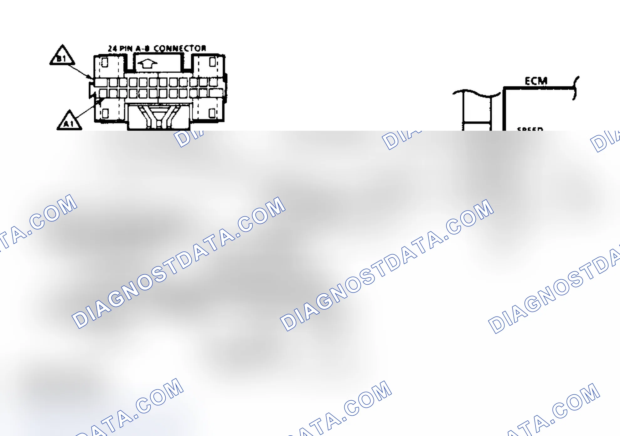 Scheme 313: Schematic C8, TCC (2.8L, All Transmissions/Transaxles)