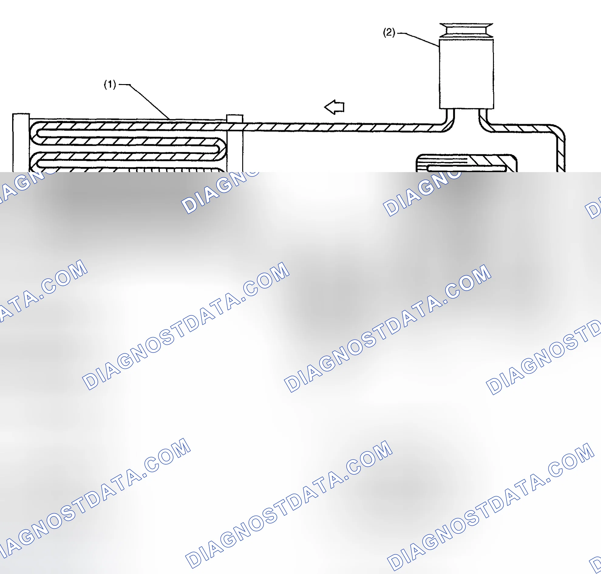 Scheme 124: Air Conditioning Cycle (Refrigerant Flow)