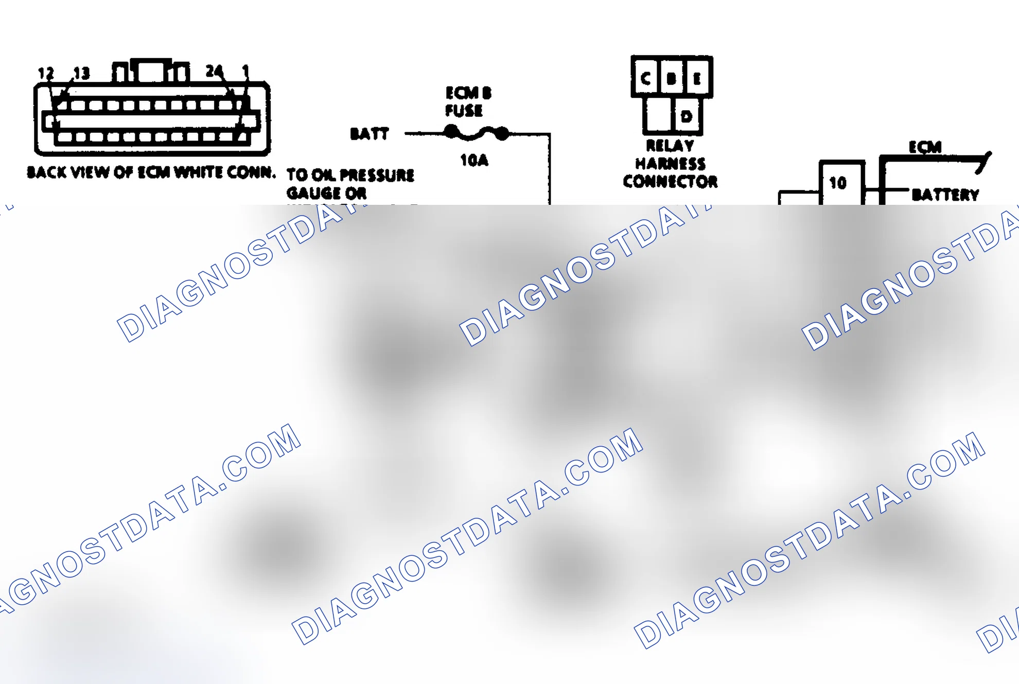 Scheme 84: Chart A6, Fuel System Diagnosis, Schematic