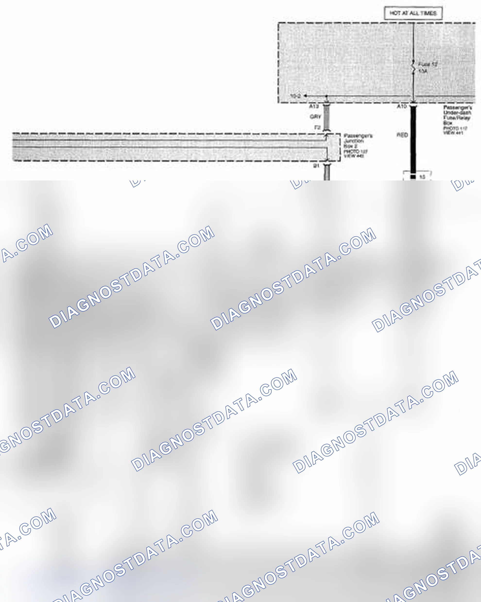 Scheme 243: Ambient Lights, Front Individual Map Lights And Ignition Key Light Circuit Diagram (Page 114-1)