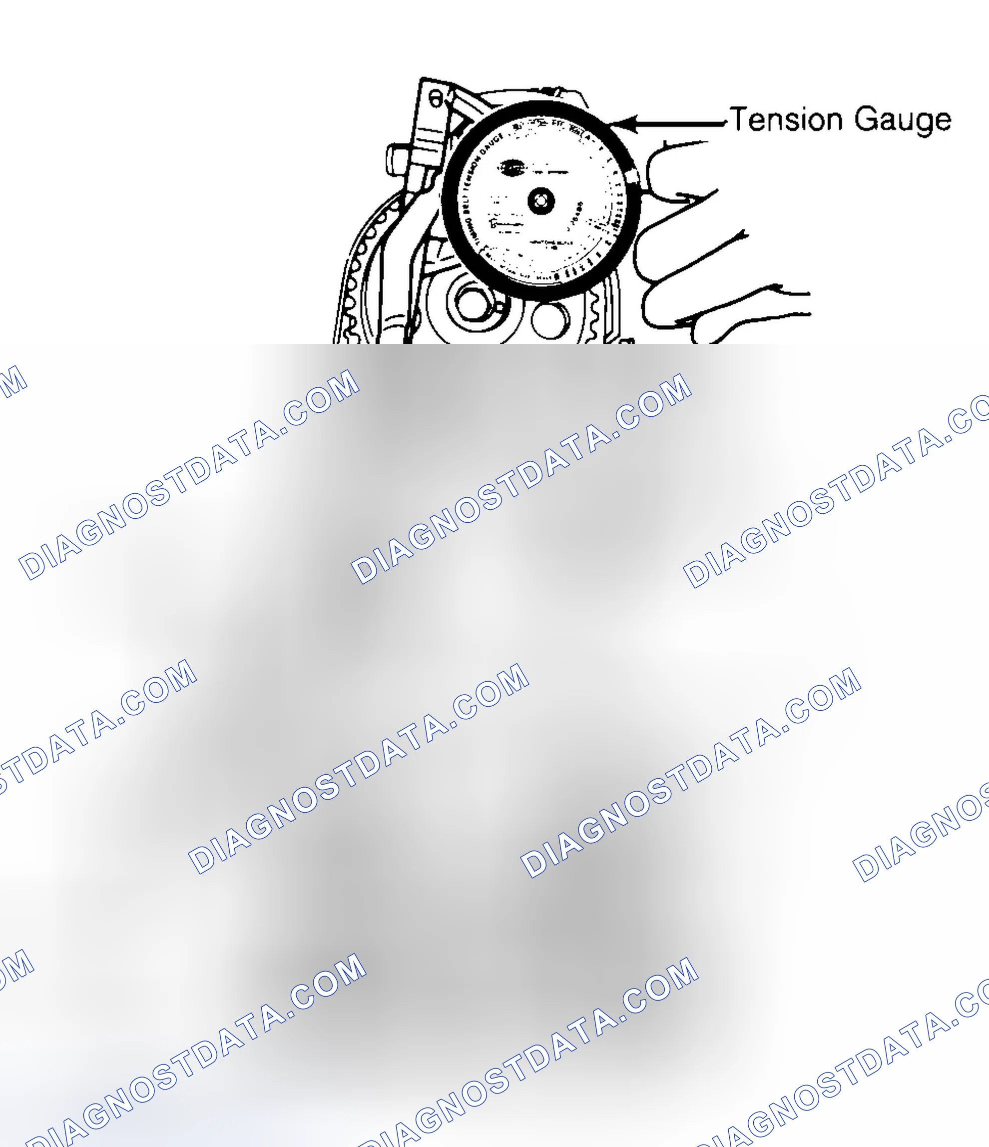 Scheme 3: Adjusting Typical Timing Belt Tension