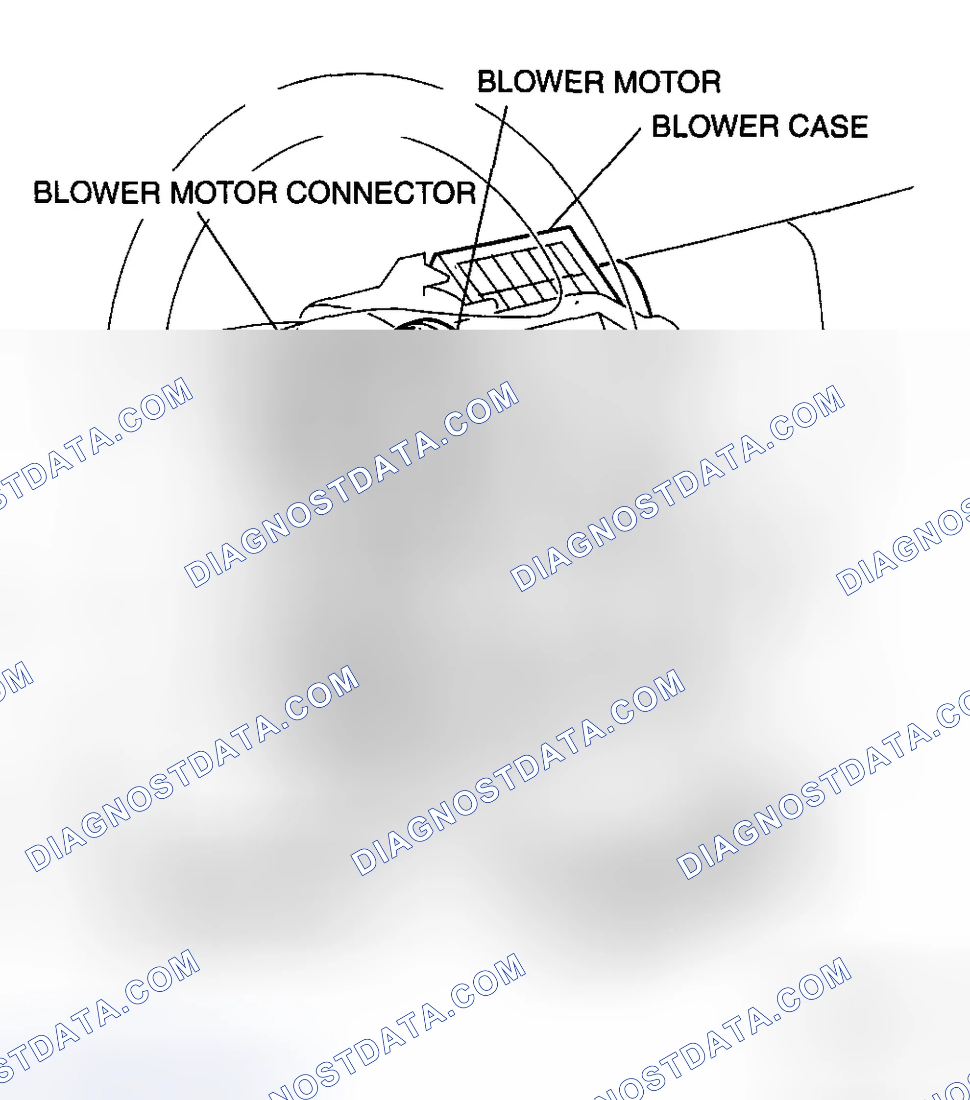 Scheme 73: BLOWER MOTOR REMOVAL