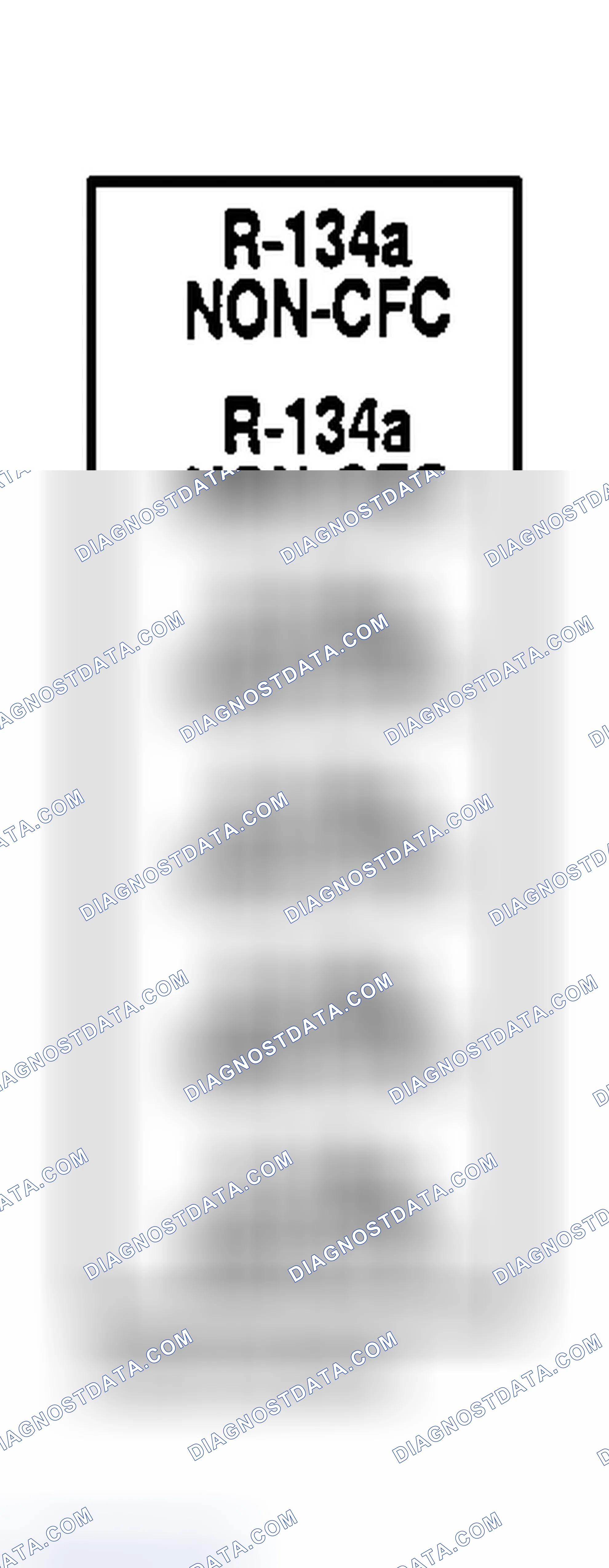 Scheme 5: Underhood A/C Specification Labels