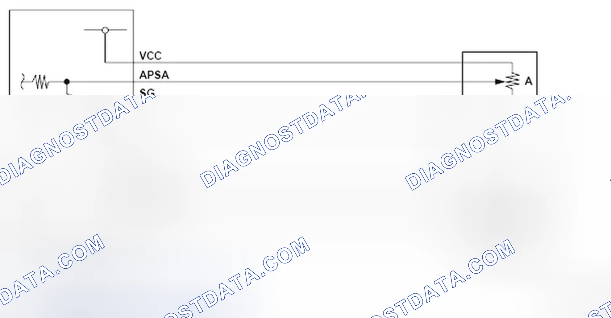Scheme 331: DTC P2122: Accelerator Pedal Position (APP) Sensor A (Throttle Position Sensor D) Circuit Low Voltag