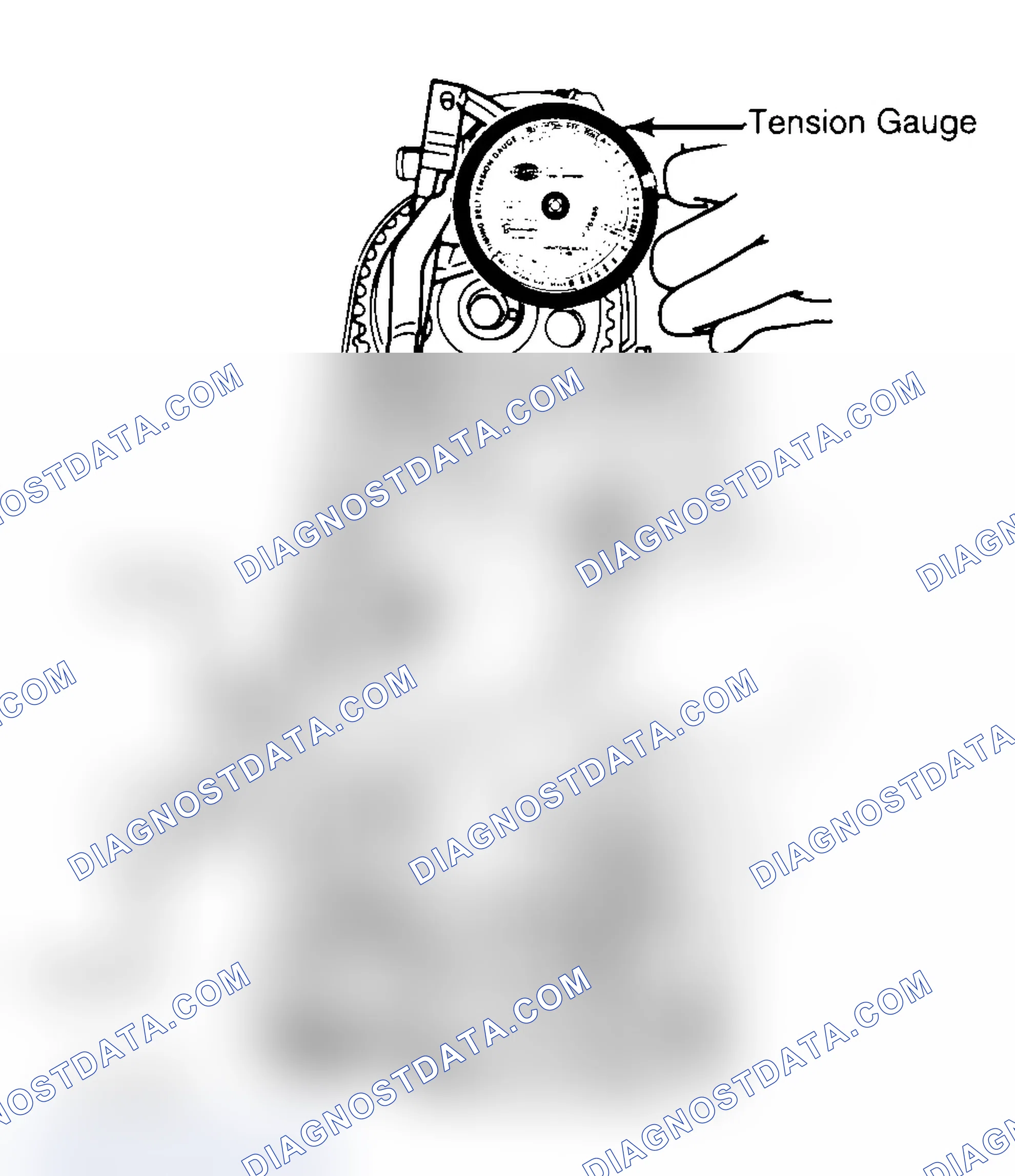 Scheme 3: Adjusting Typical Timing Belt Tension