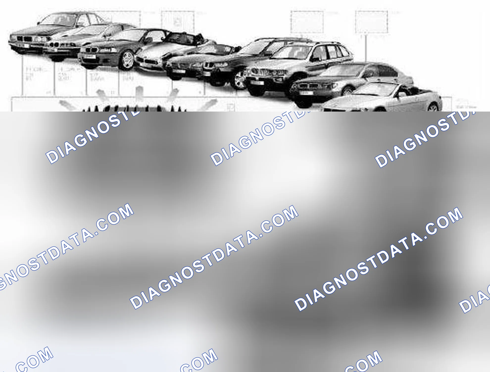 Scheme 253: GLOSSARY OF ELECTRICAL COMPONENTS ALL MODELS FROM E38 AND MINI