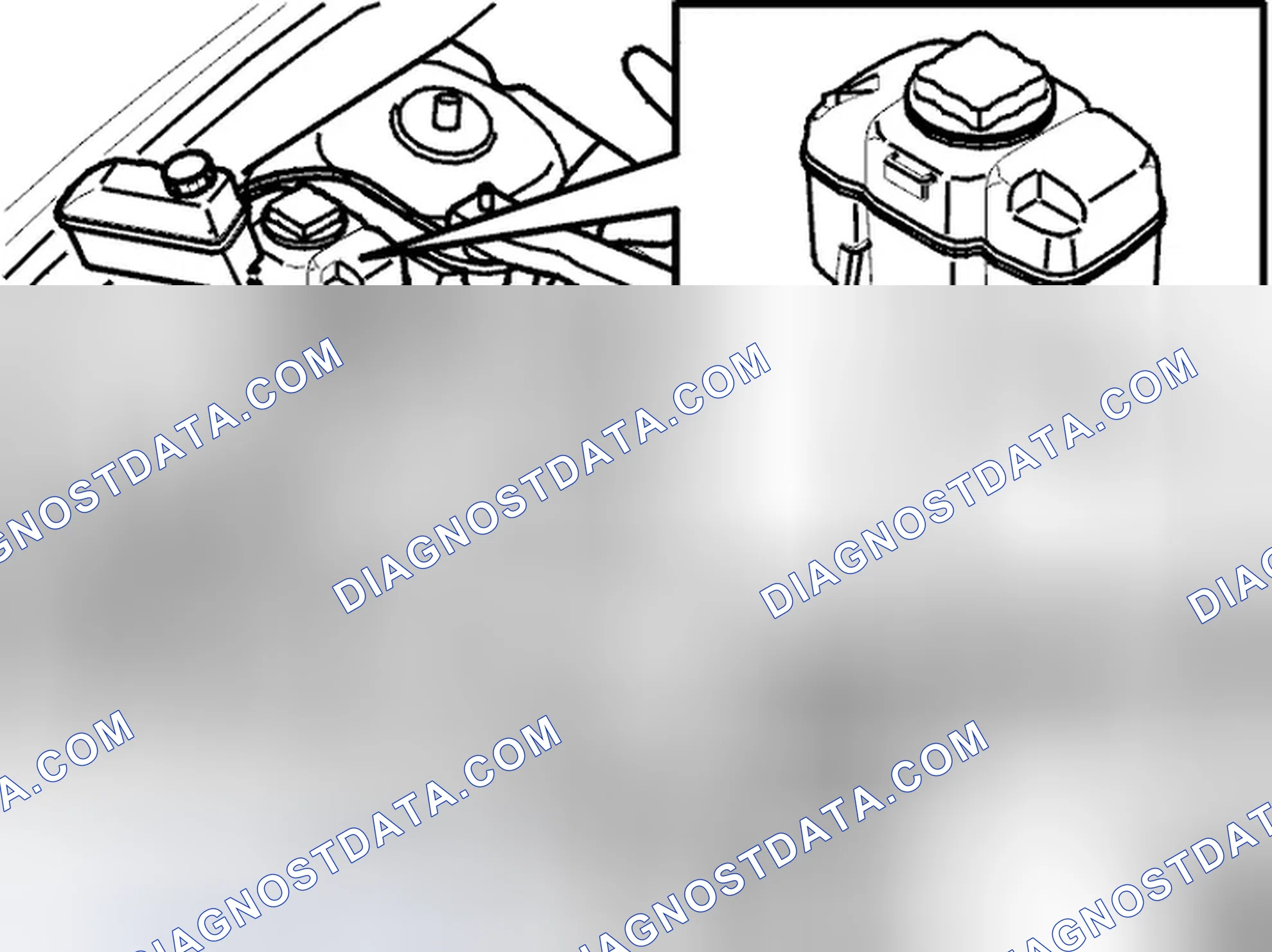 Scheme 14: Engine coolant level sensor