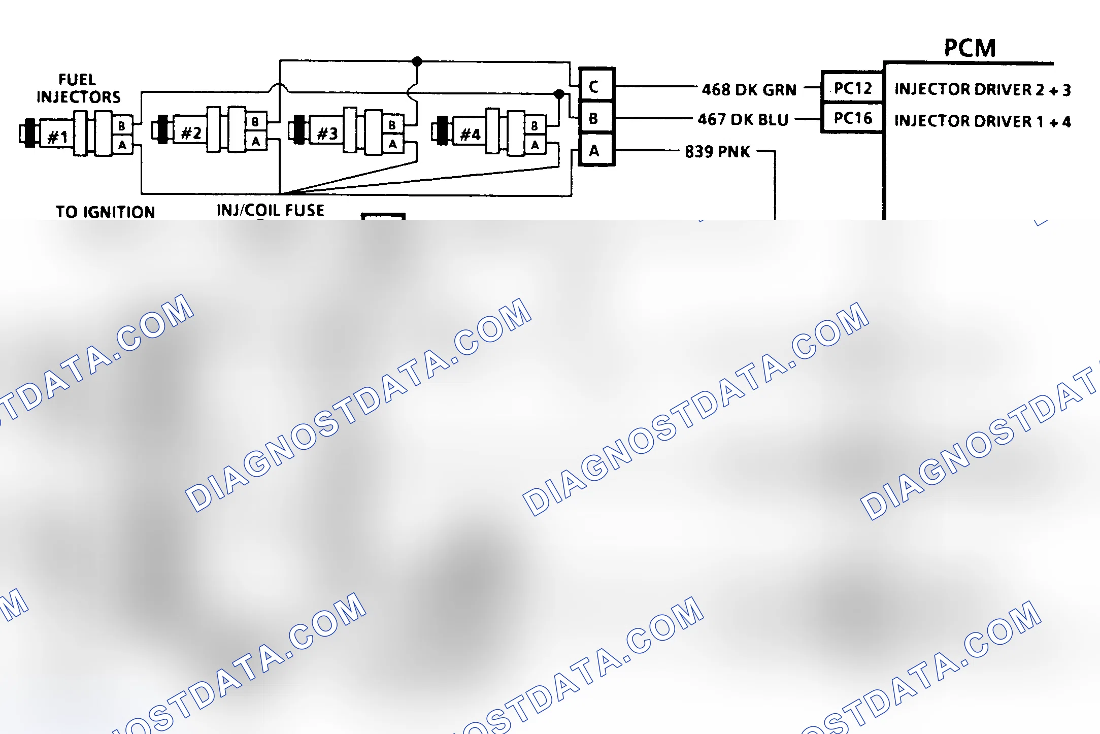 Scheme 62: Code 19 Schematic (2.2L) Intermittent 7X Signal