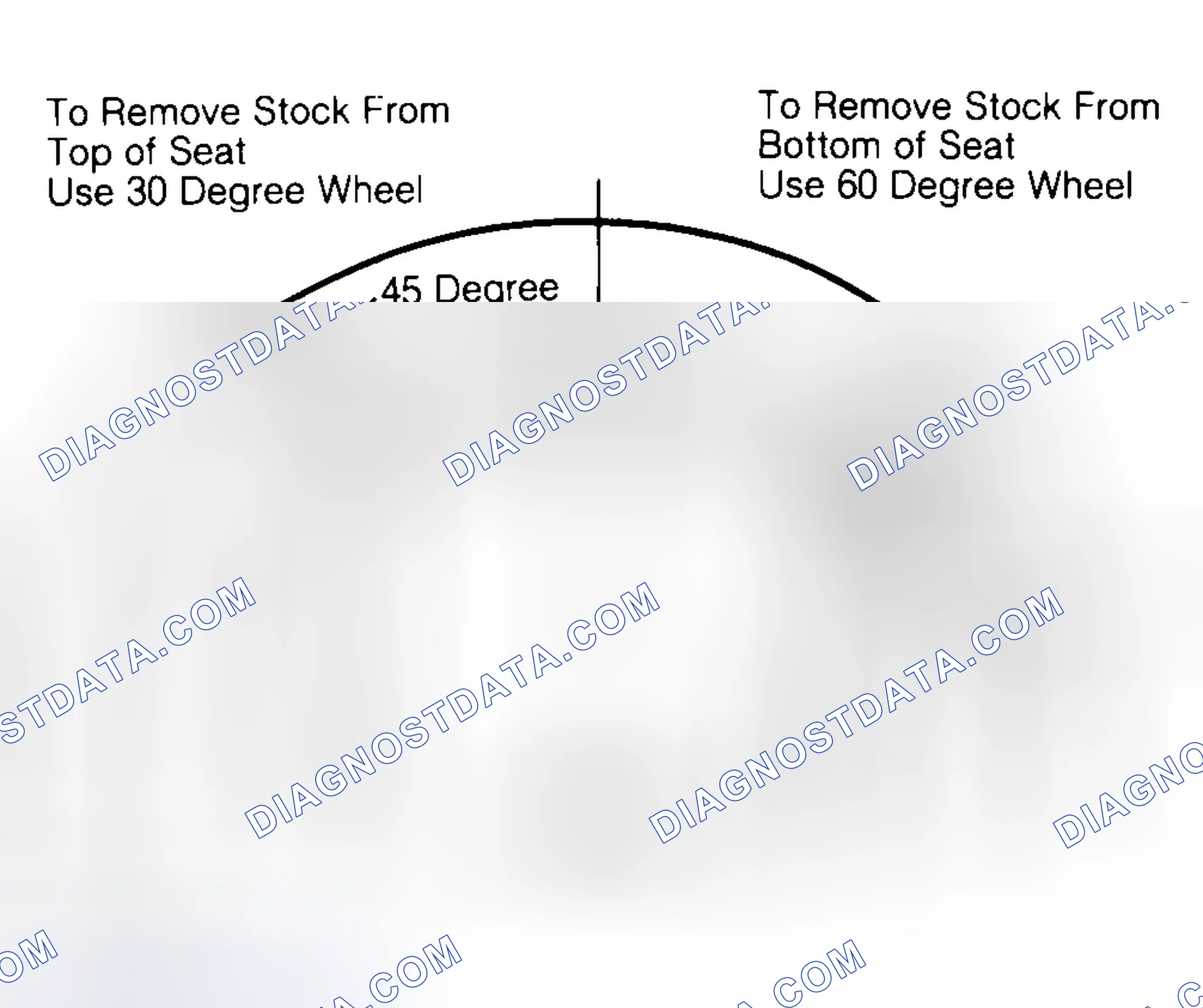 Scheme 19: Adjusting Valve Seat Width