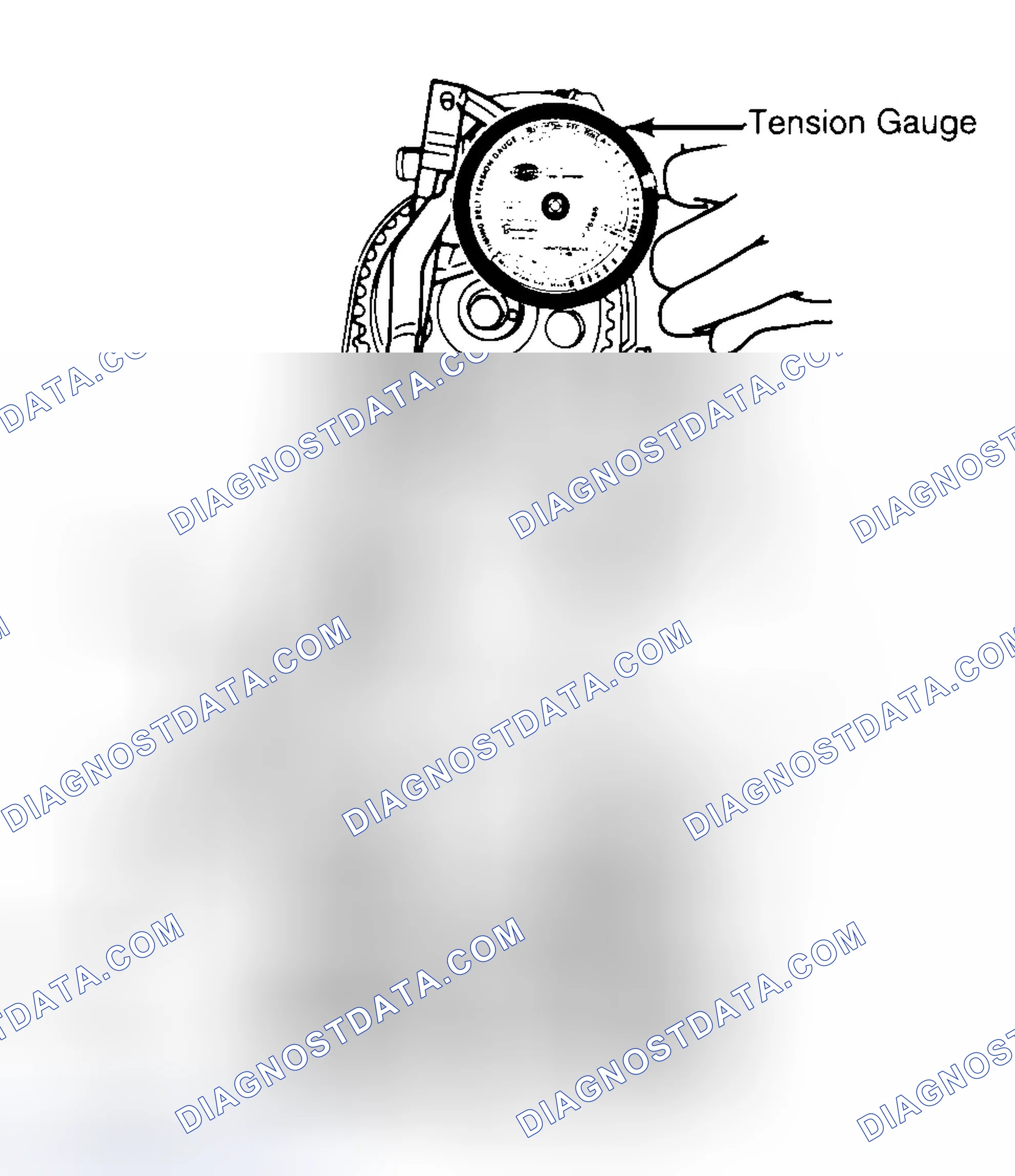 Scheme 3: Adjusting Typical Timing Belt Tension