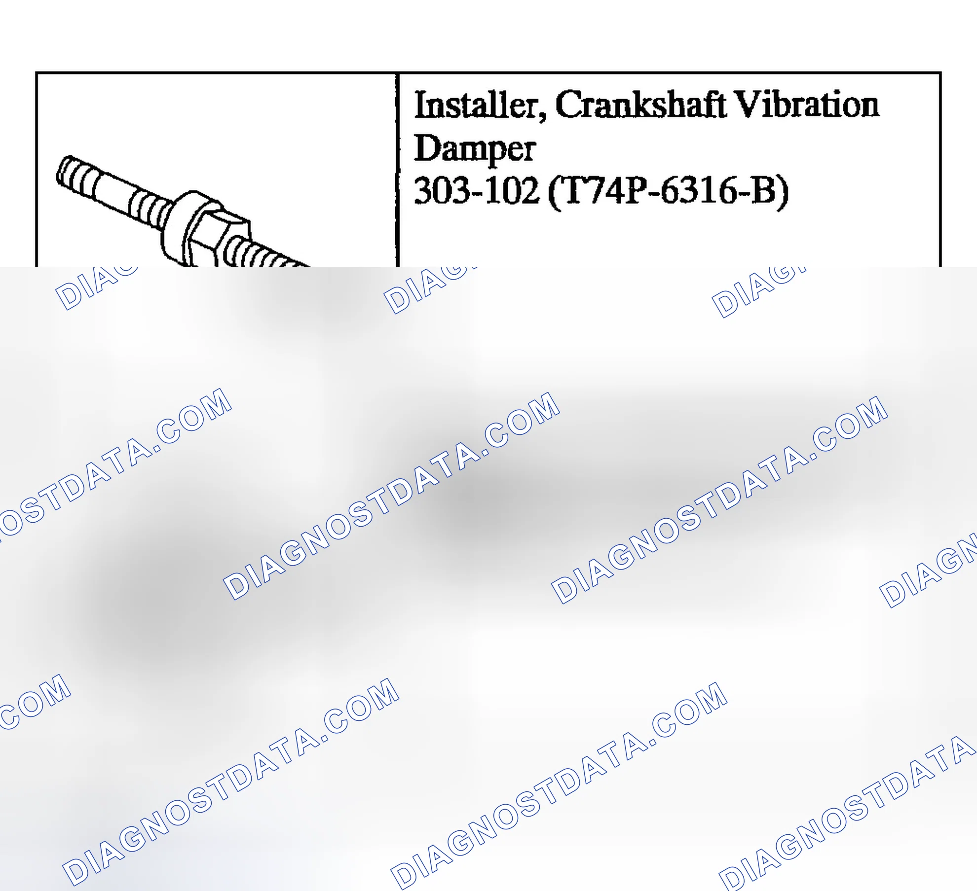 Scheme 1104: Special Tool(s)