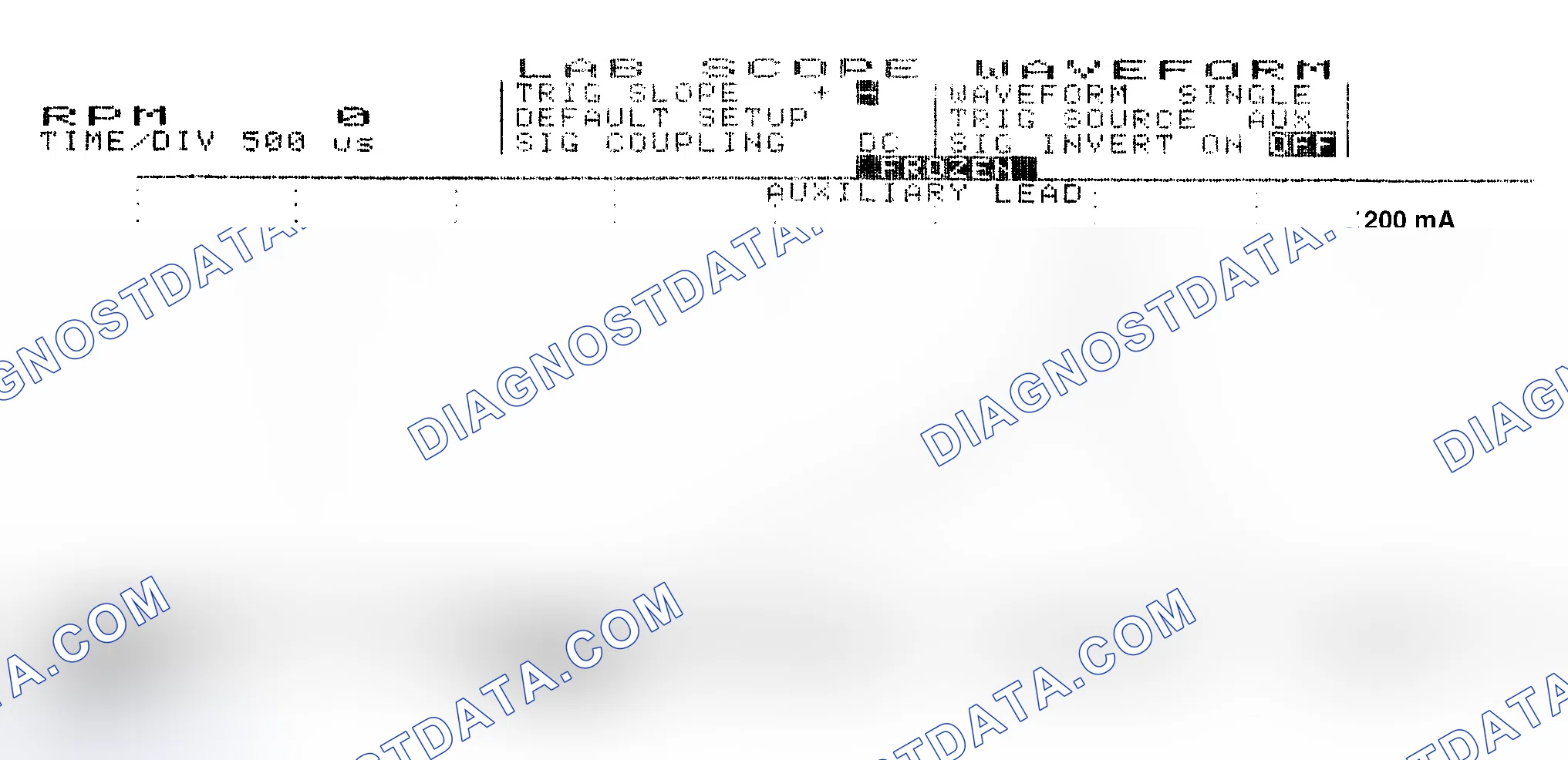 Scheme 17: Single Injector w/Normal Current Flow - Current Pattern
