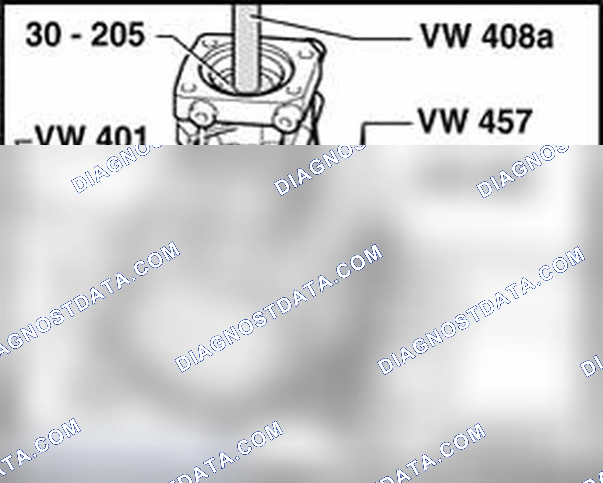 Scheme 1625: Pressing in small taper roller bearing outer race