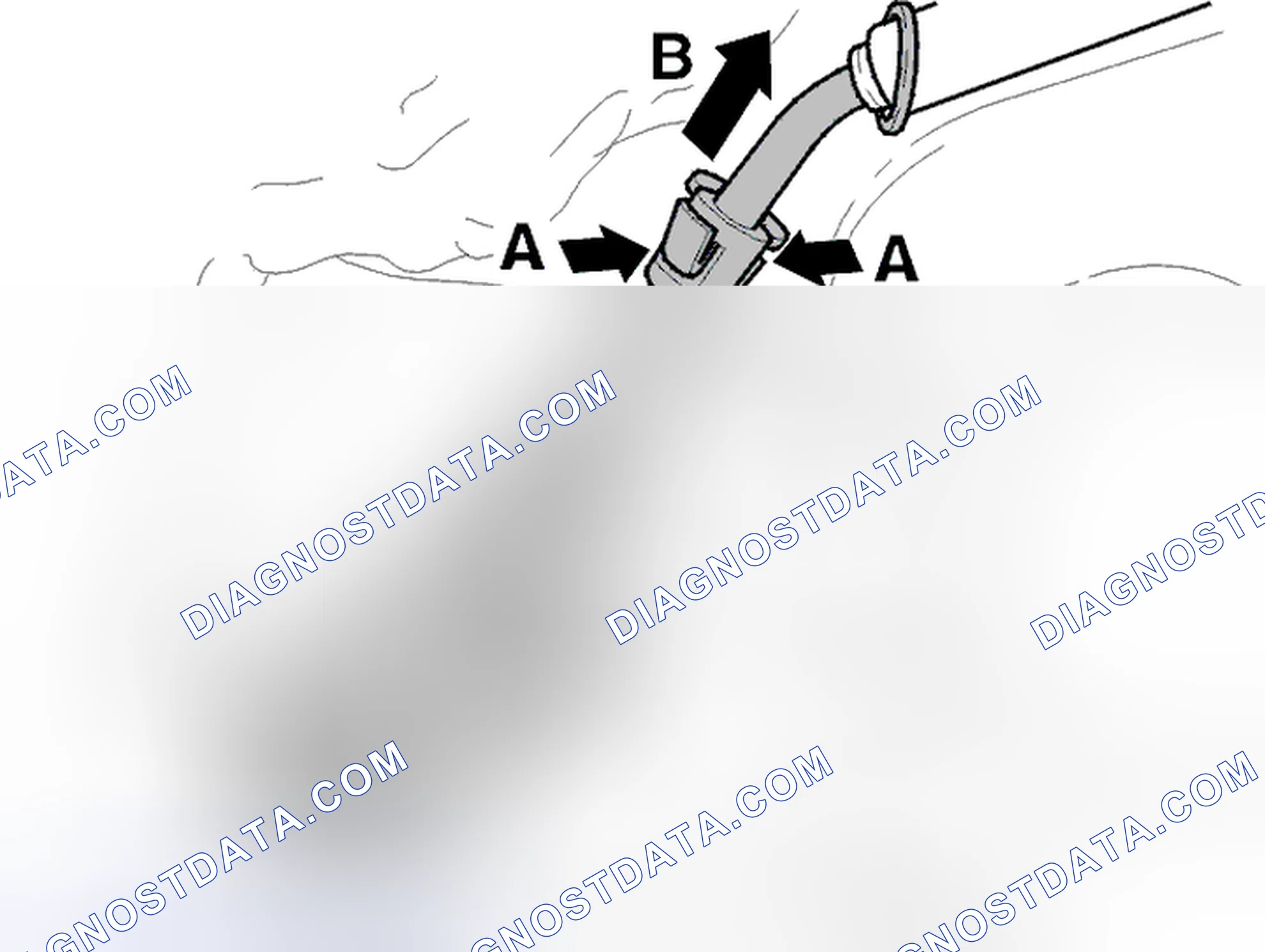 Scheme 19: Fuel line, removing