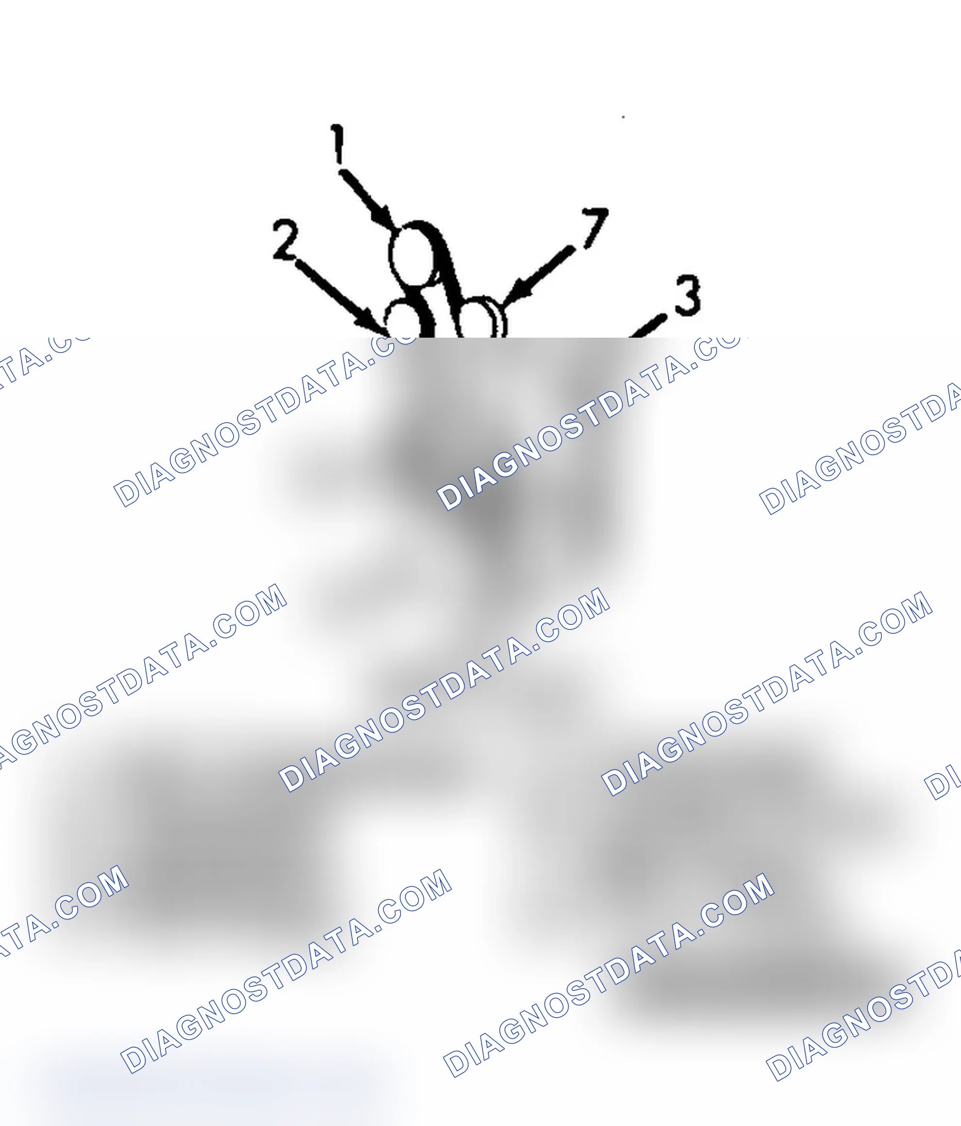 Scheme 6: SERPENTINE BELT ROUTING (7.4L, C/K 25 & 35)