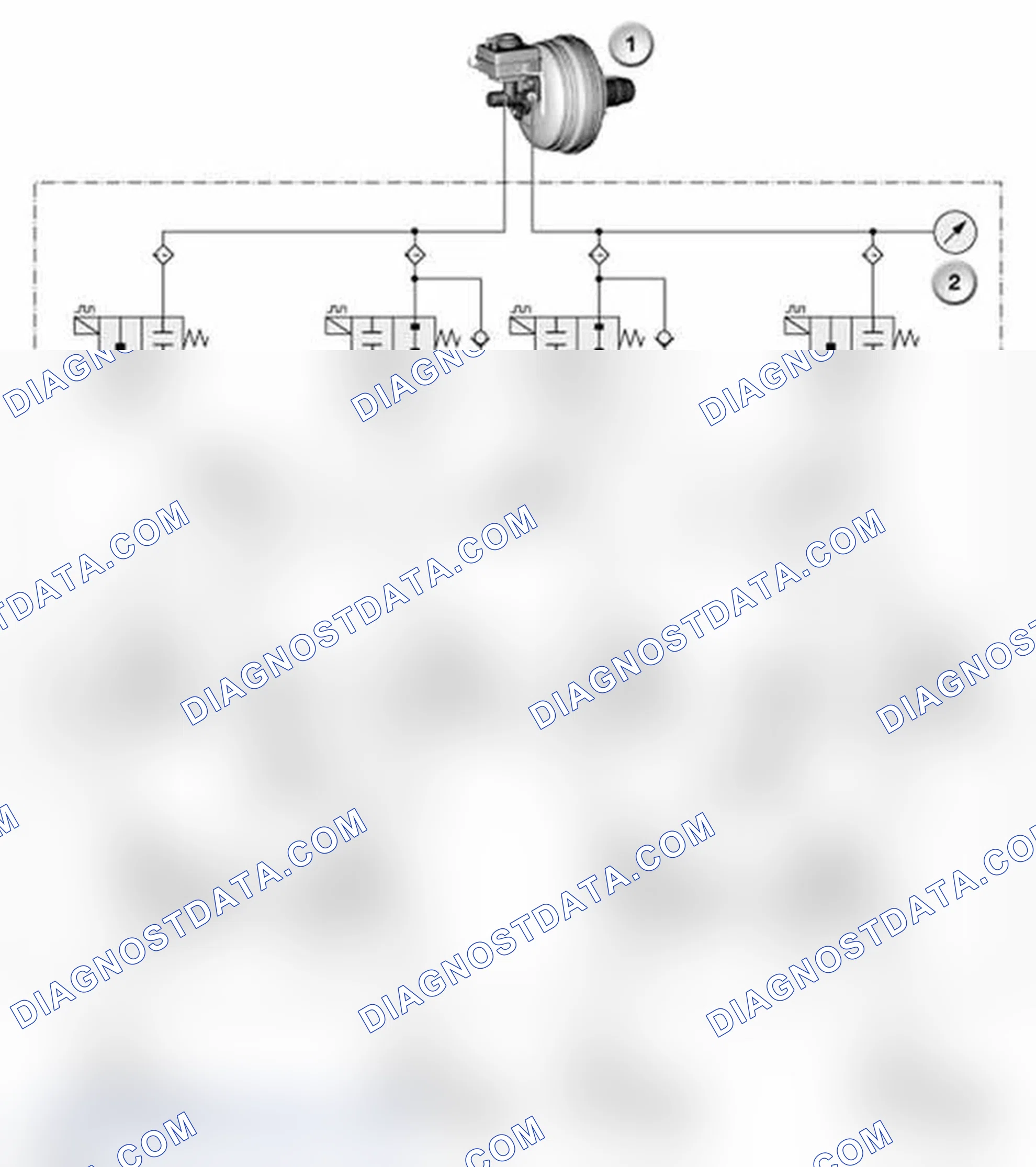 Scheme 33: Hydraulic Circuit Diagram With Electrically Actuated Valves