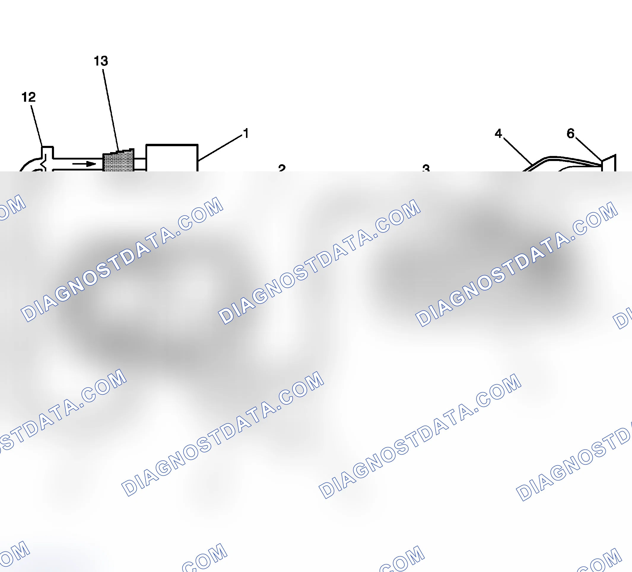 Scheme 152: Typical Evaporative Emission (EVAP) System Hose Routing Diagram