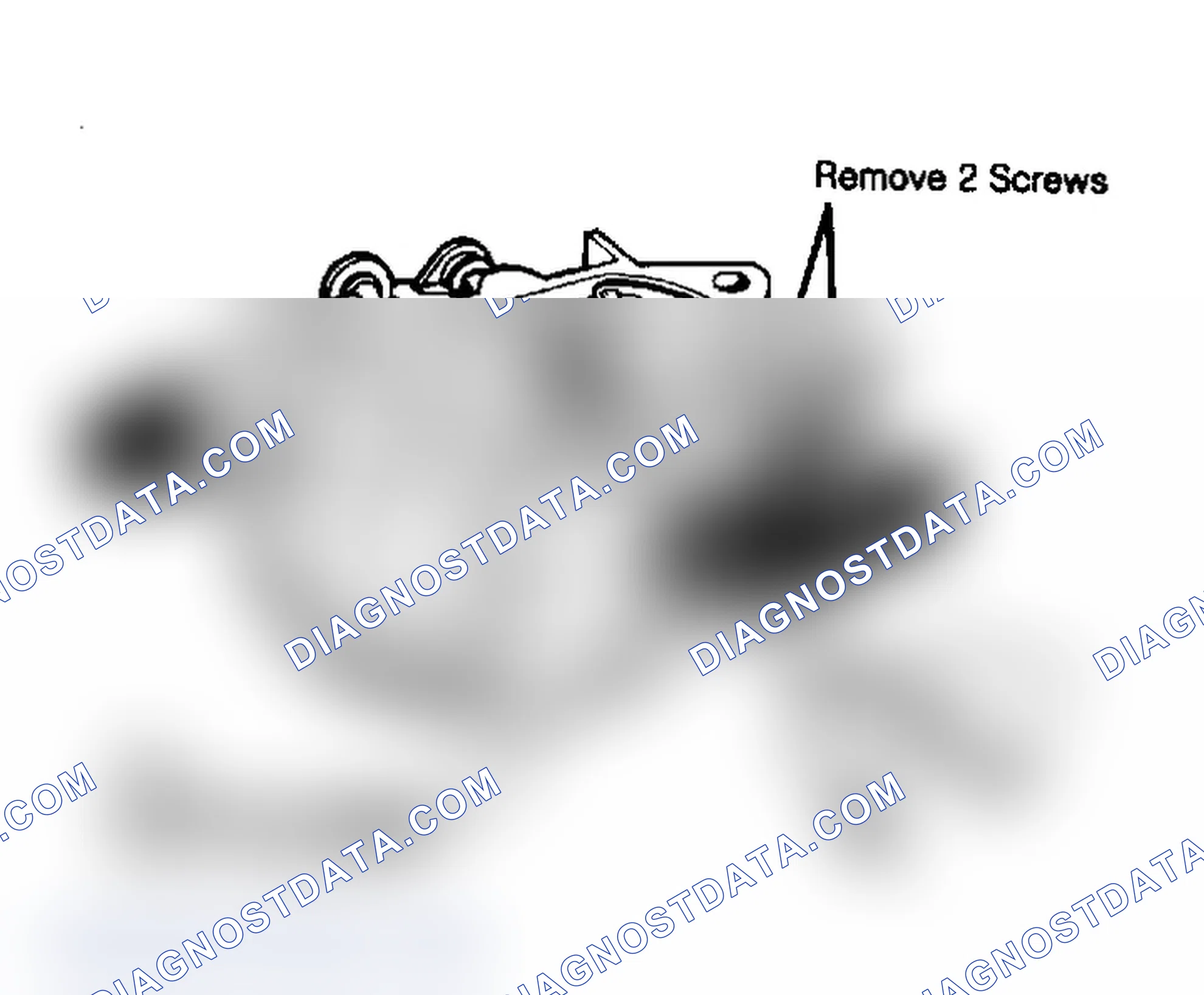 Scheme 25: Removing TPS Assembly Invert throttle body unit to remove TPS.