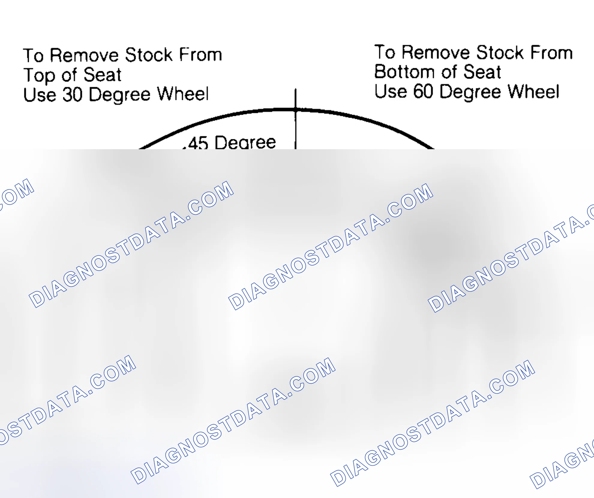 Scheme 19: Adjusting Valve Seat Width