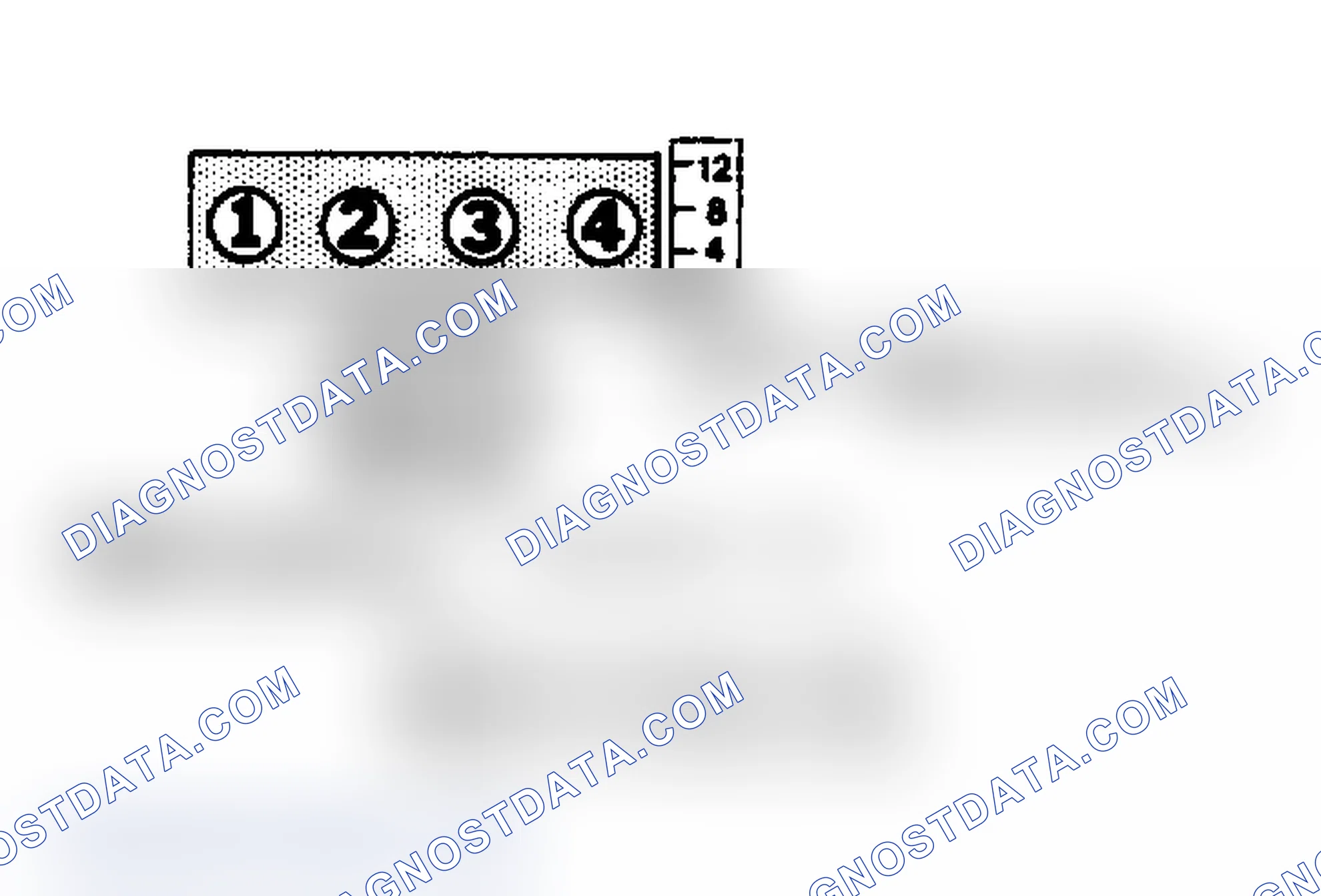Scheme 1: Firing Order & Distributor Rotation (2.5L)