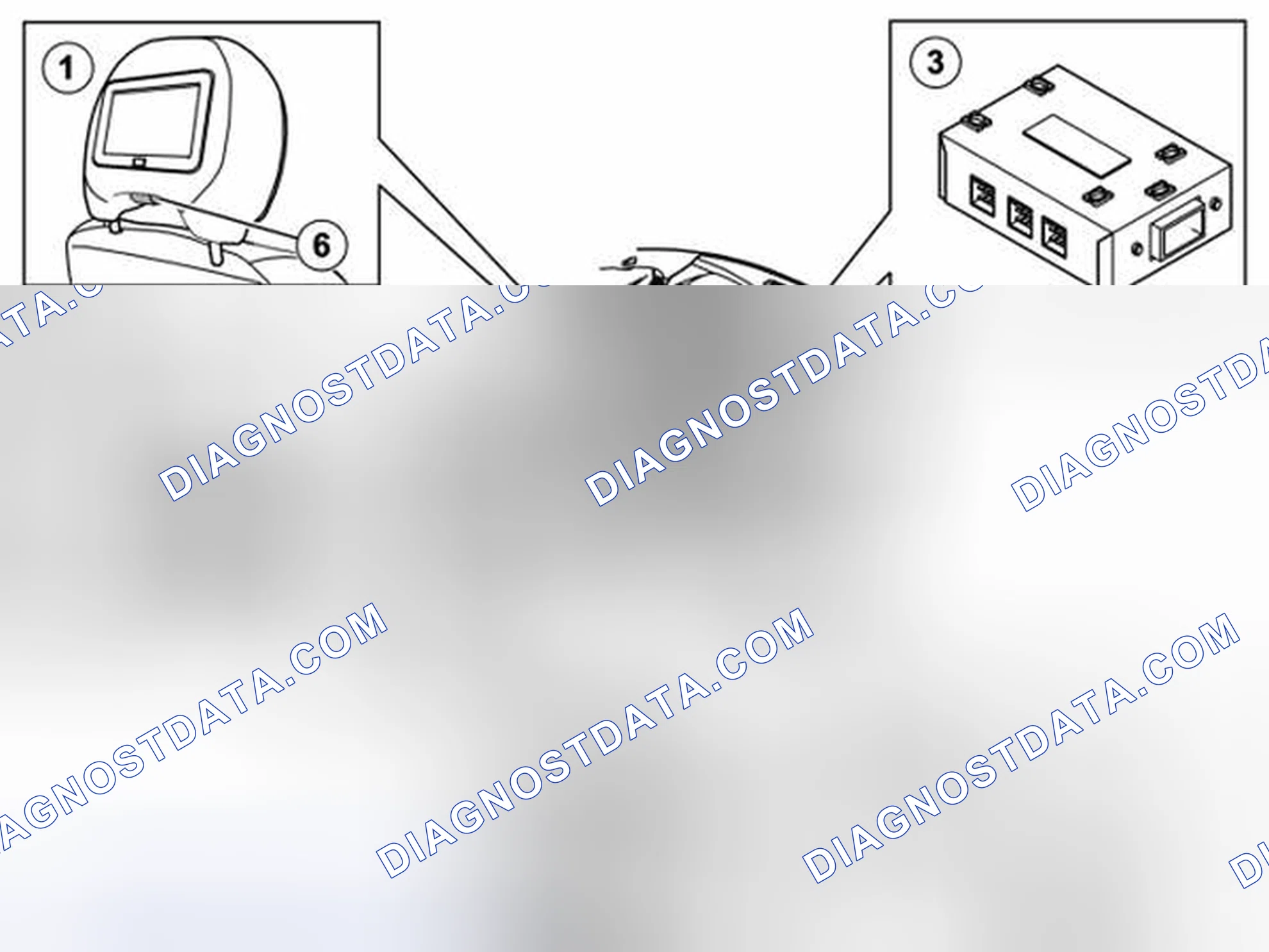 Scheme 269: REAR SEAT ENTERTAINMENT SYSTEM