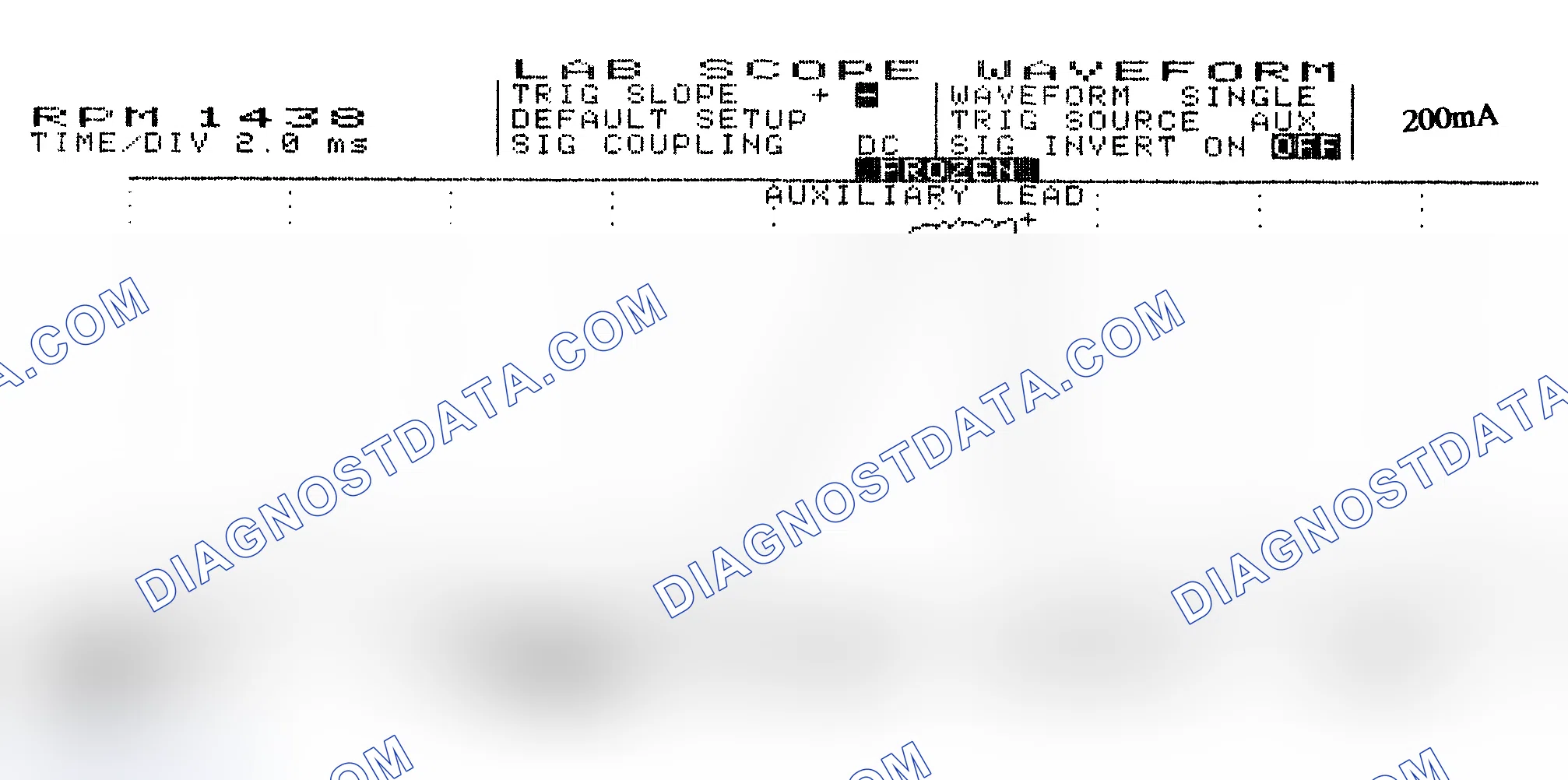 Scheme 15: Single Injector w/Normal Current Flow - Current Pattern