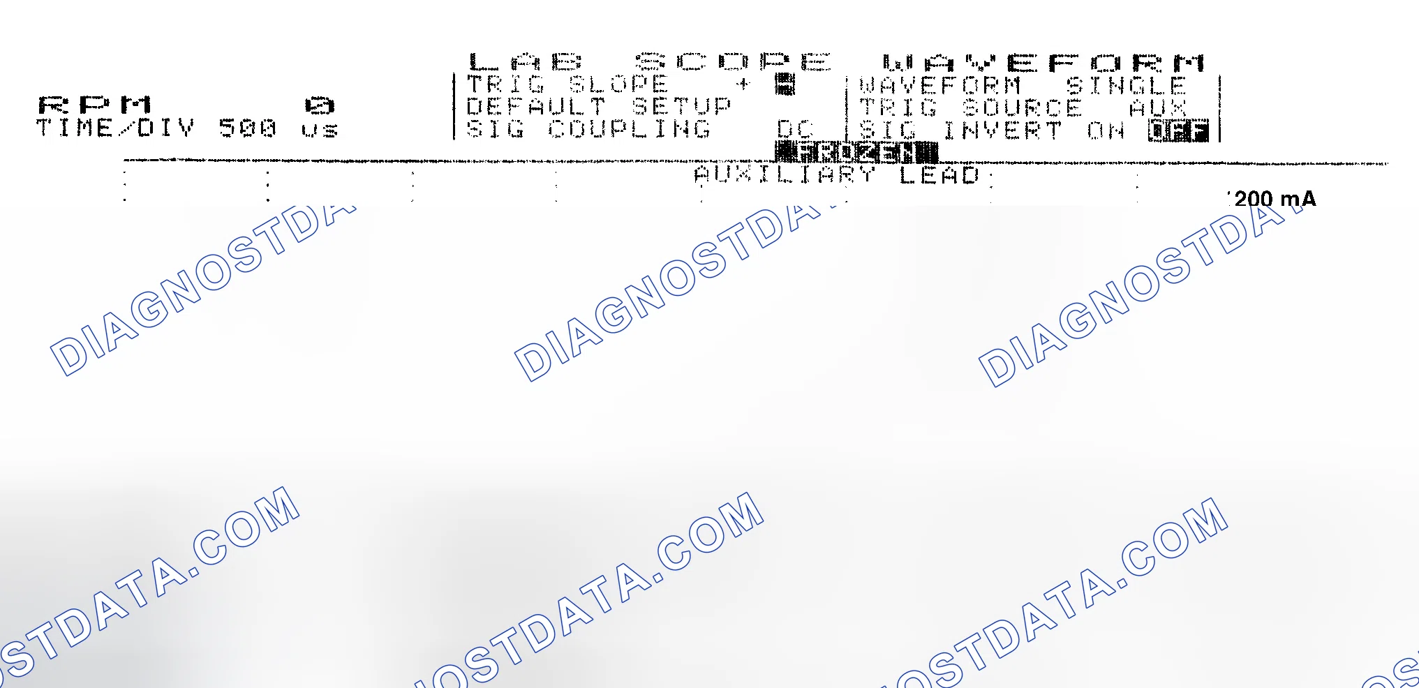 Scheme 17: Single Injector w/Normal Current Flow - Current Pattern