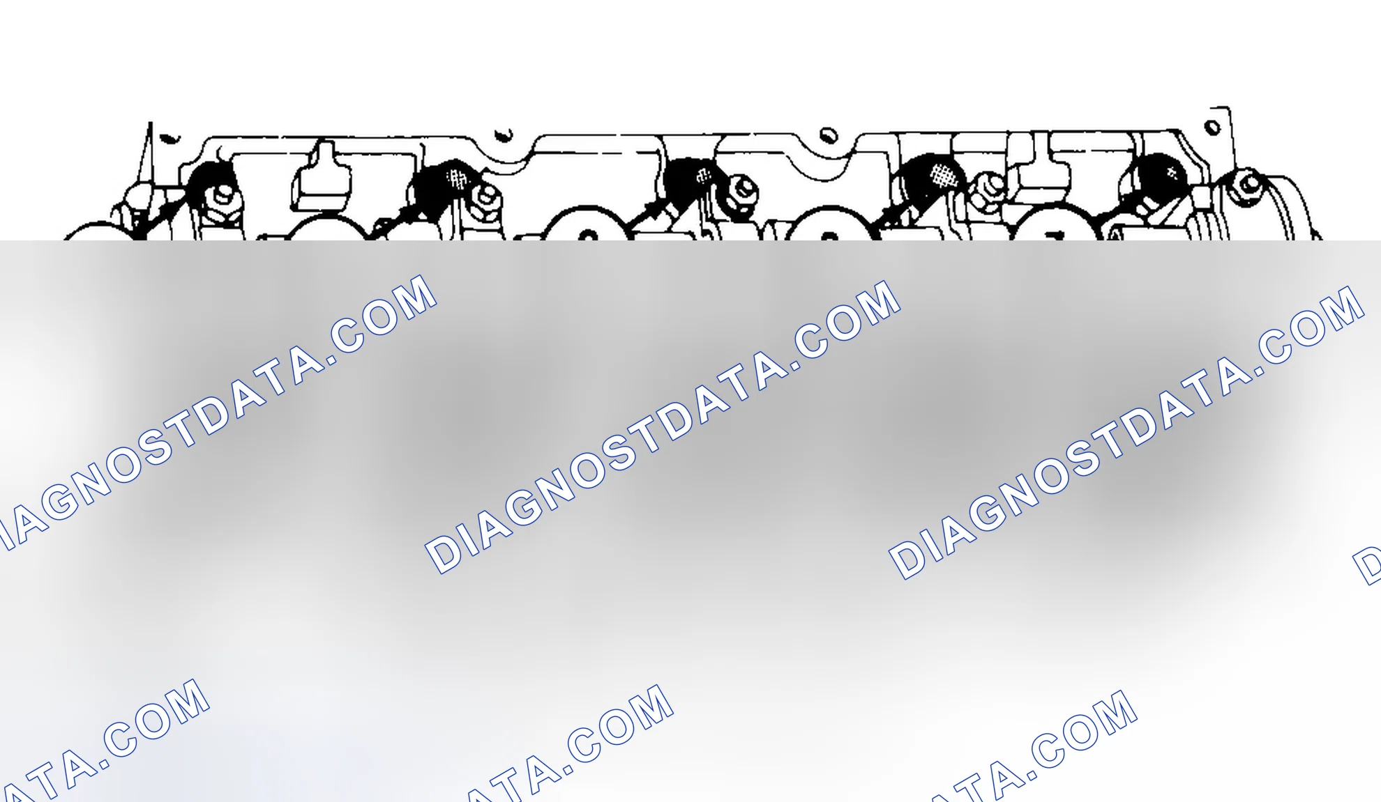 Scheme 7: Typical Cylinder Head Tightening or Loosening Sequence
