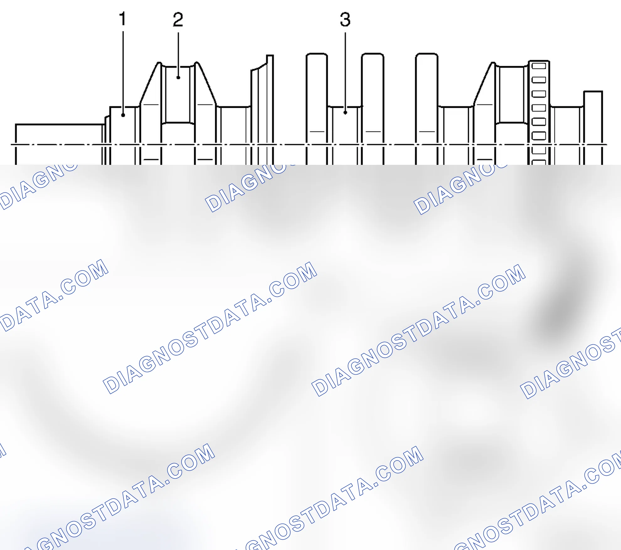 Crank Drive, Cylinder Block