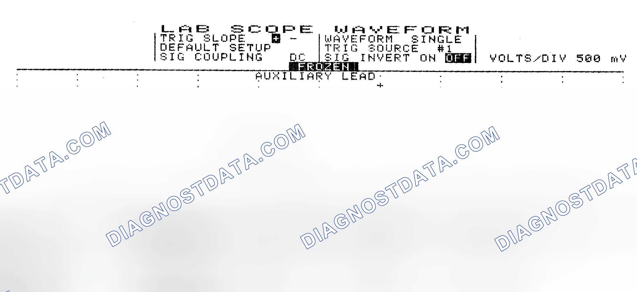 Scheme 10: Single Injector w/Excessive Current Flow - Current Pattern