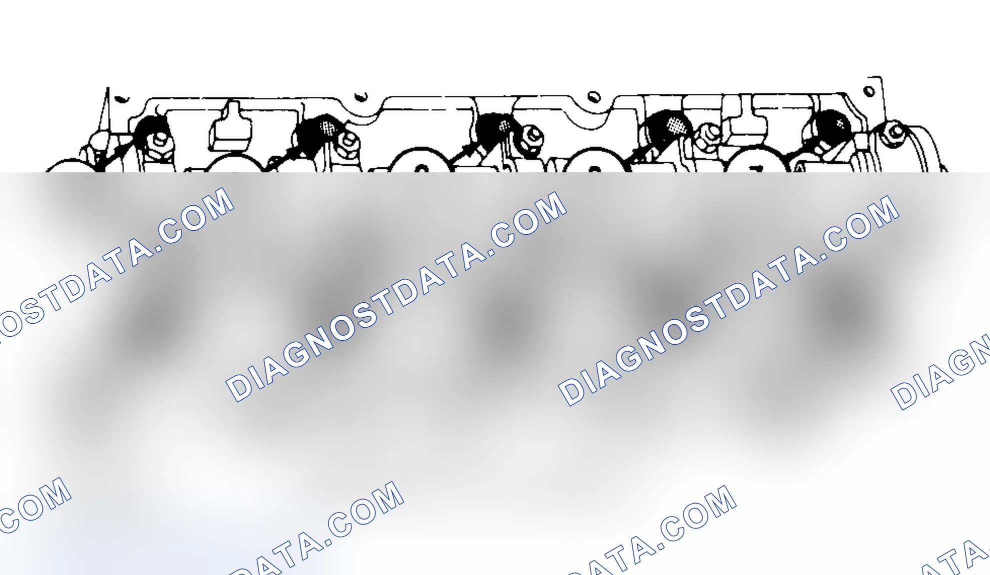 Scheme 3: Typical Cylinder Head Tightening or Loosening Sequence
