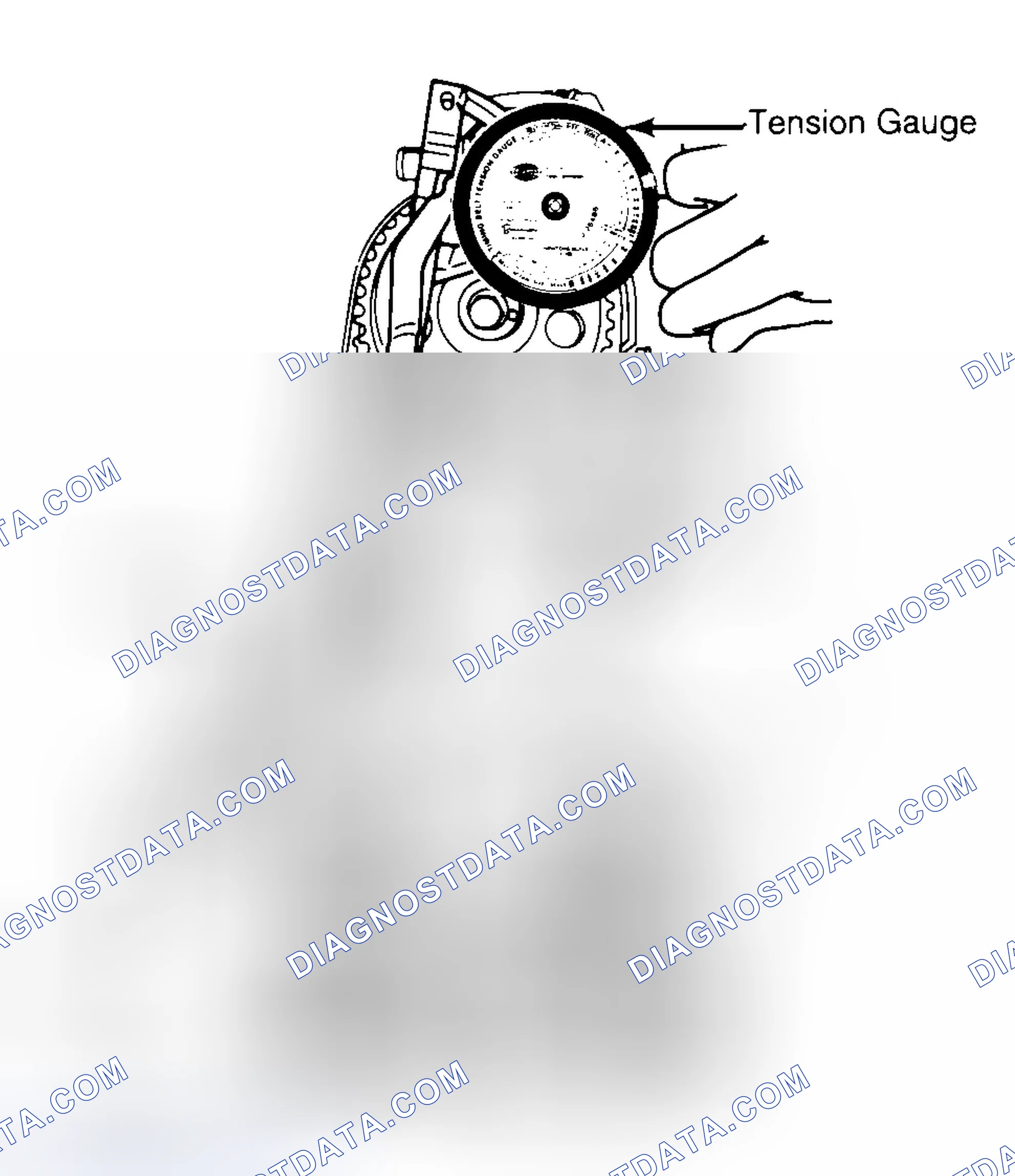 Scheme 3: Adjusting Typical Timing Belt Tension