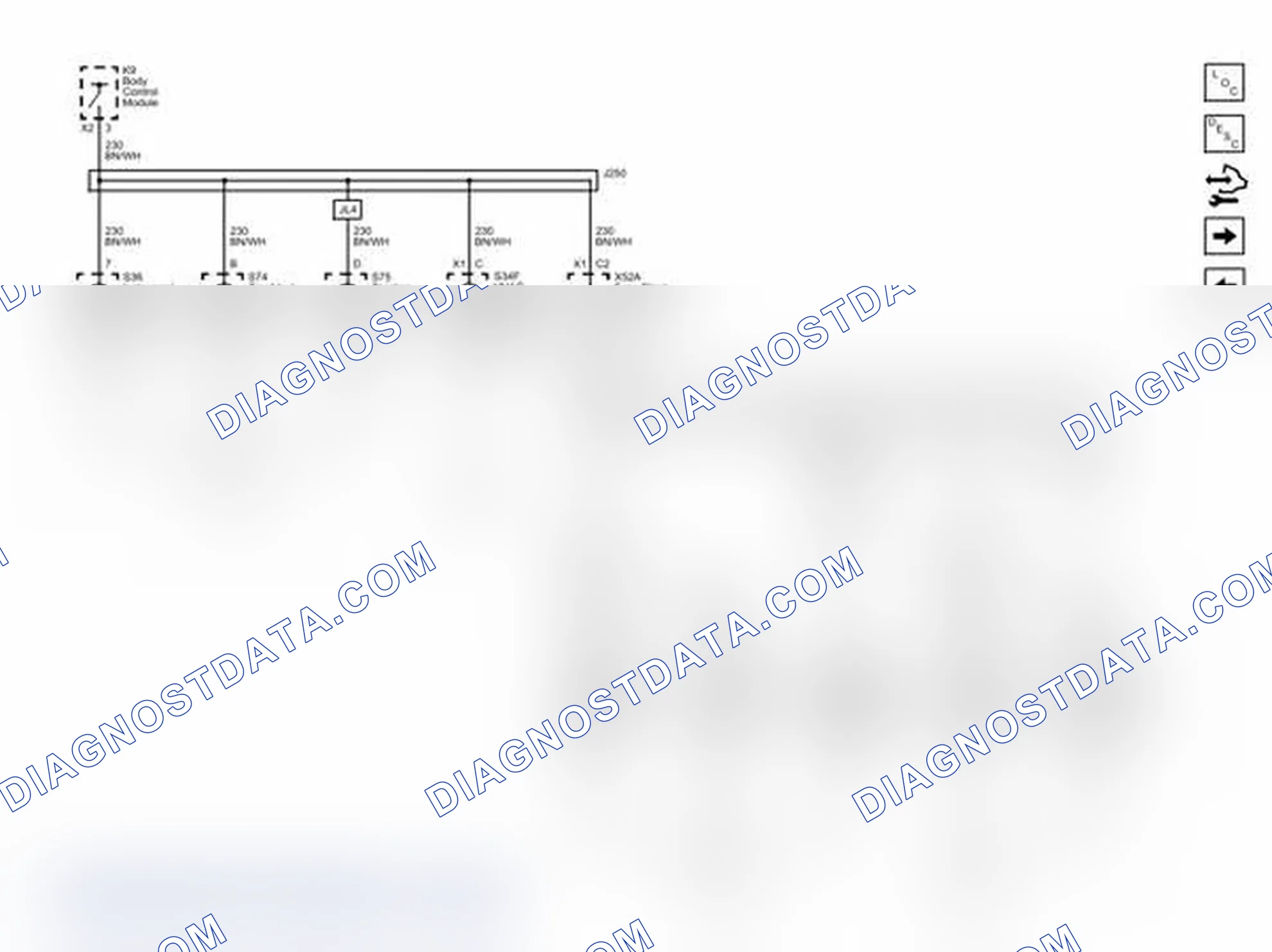 Scheme 12: I/P Bulb Dimming (1 of 2) Wiring Schematics