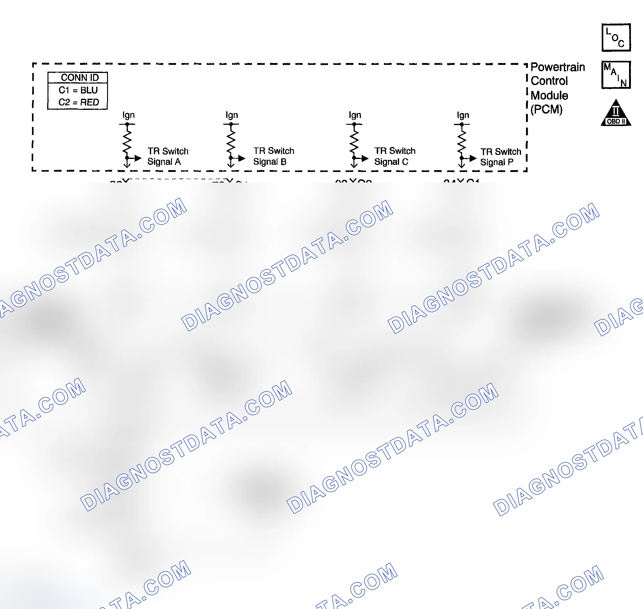 Scheme 273: DTC P0706: Start-Up In A Drive Range, Or Vehicle Speed In PARK Or NEUTRAL Range