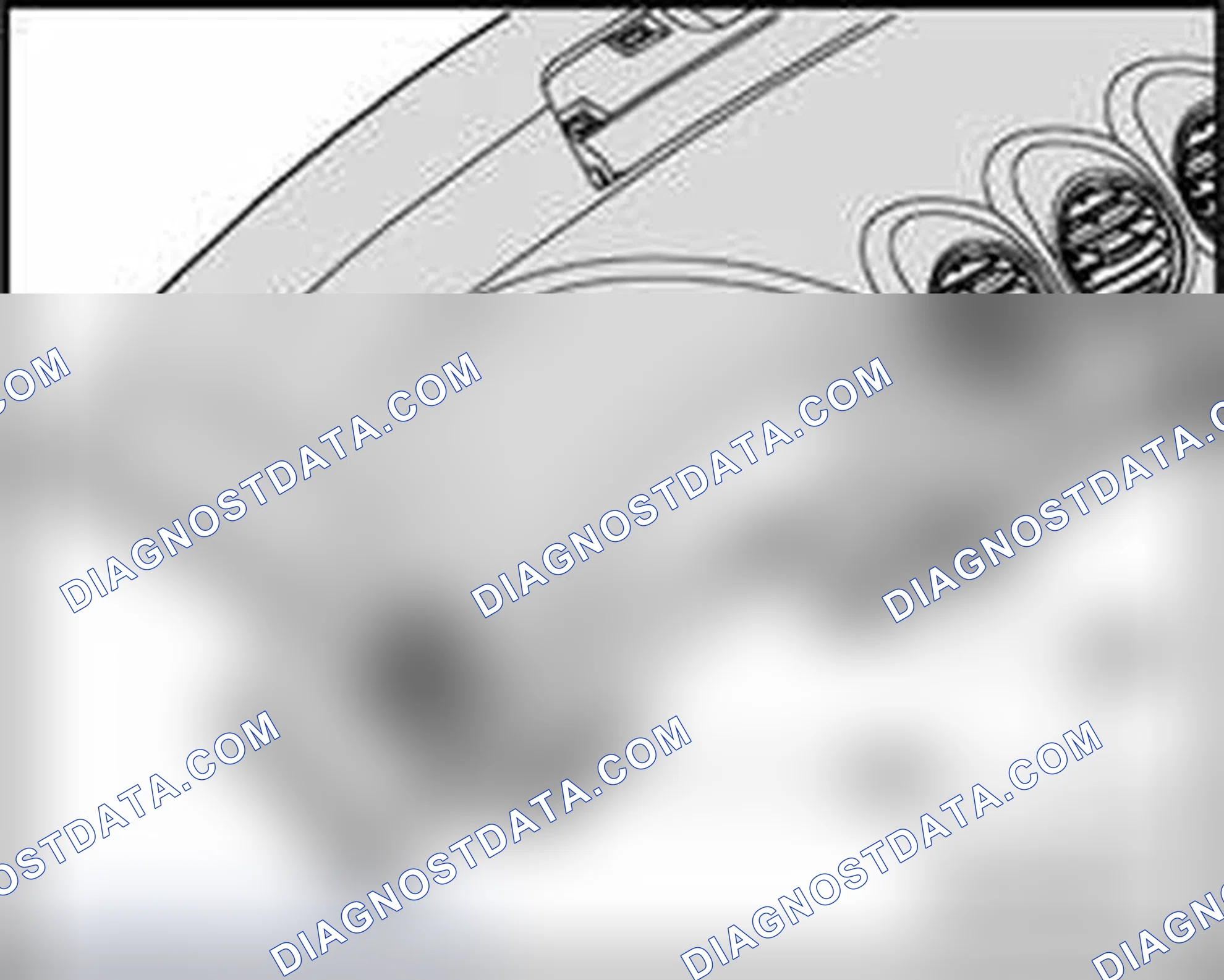 Scheme 117: Removing instrument panel mountings drivers side