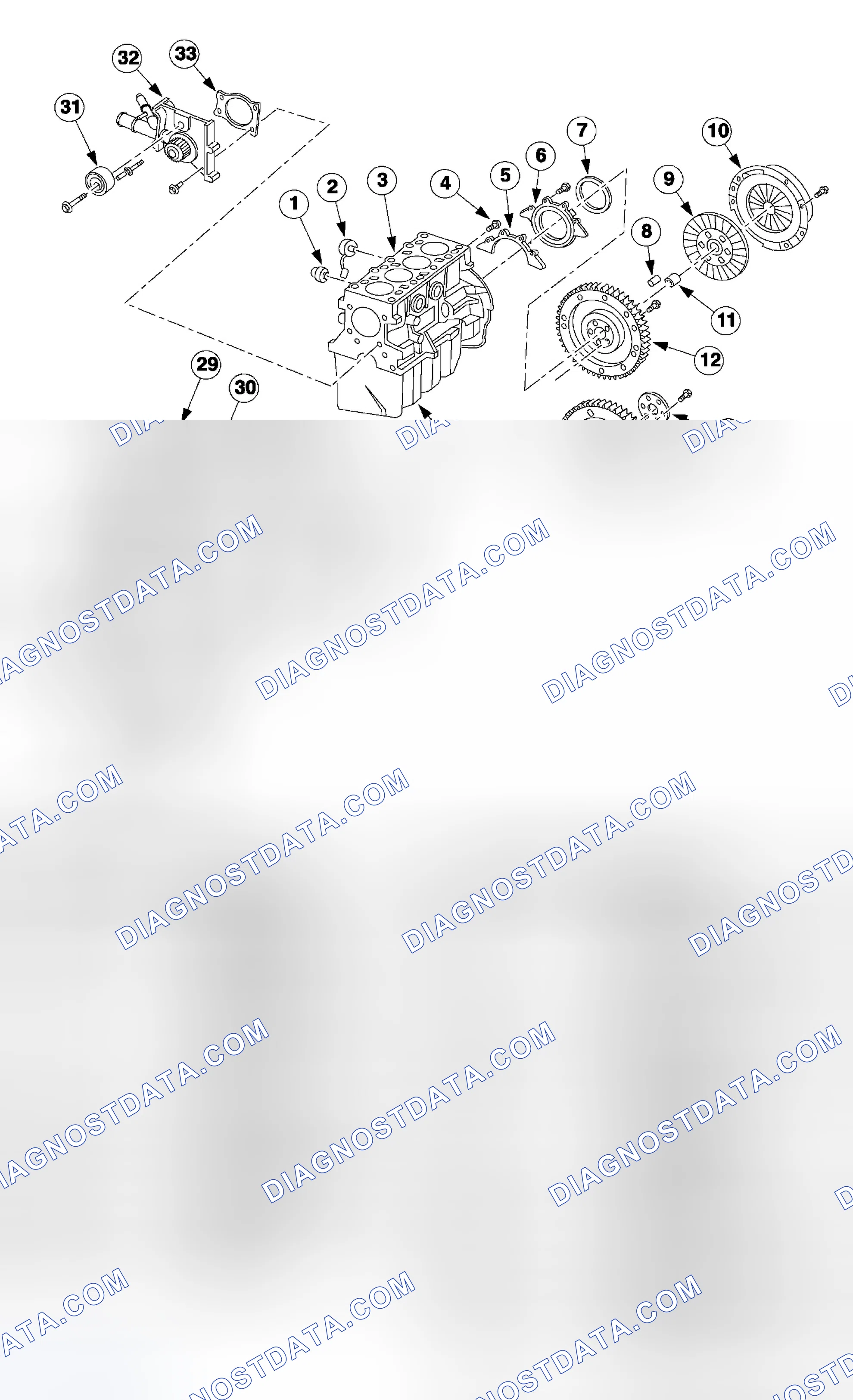 Scheme 719: Lower Engine Components