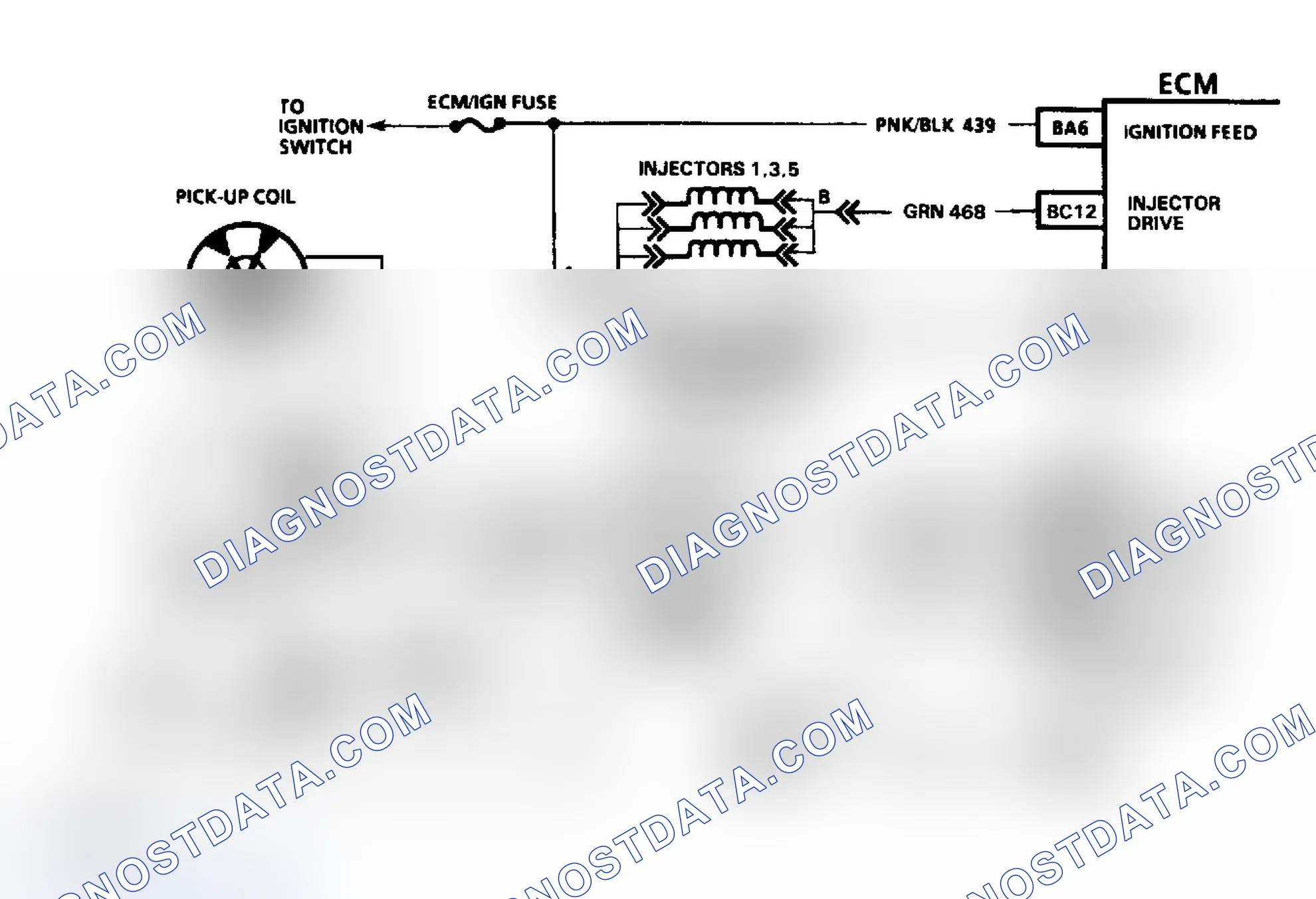 Scheme 6: HEI Ignition & Injector Circuits (4.3L Turbo PFI)