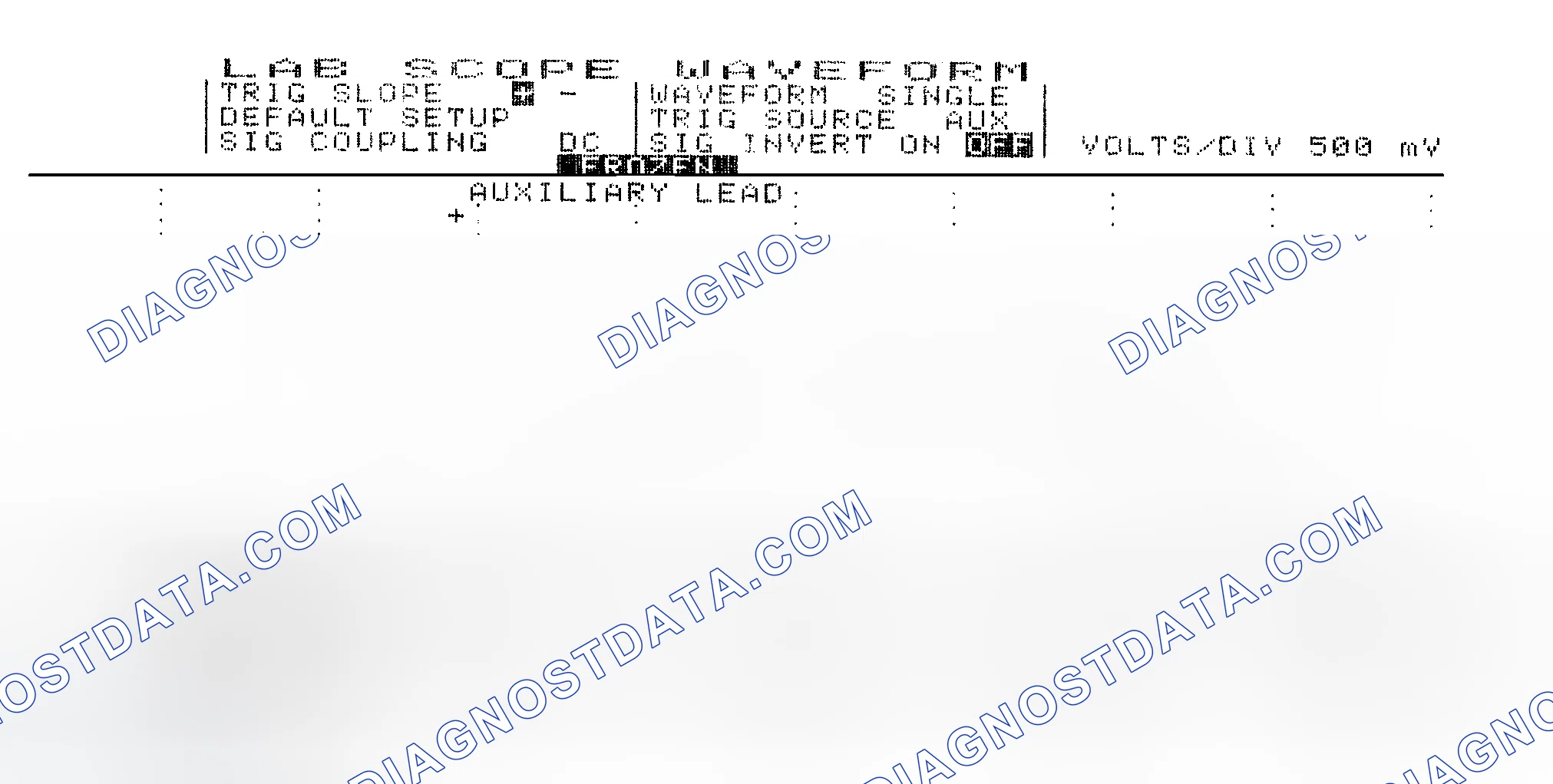 Scheme 14: Single Injector w/Excessive Current Flow - Current Pattern