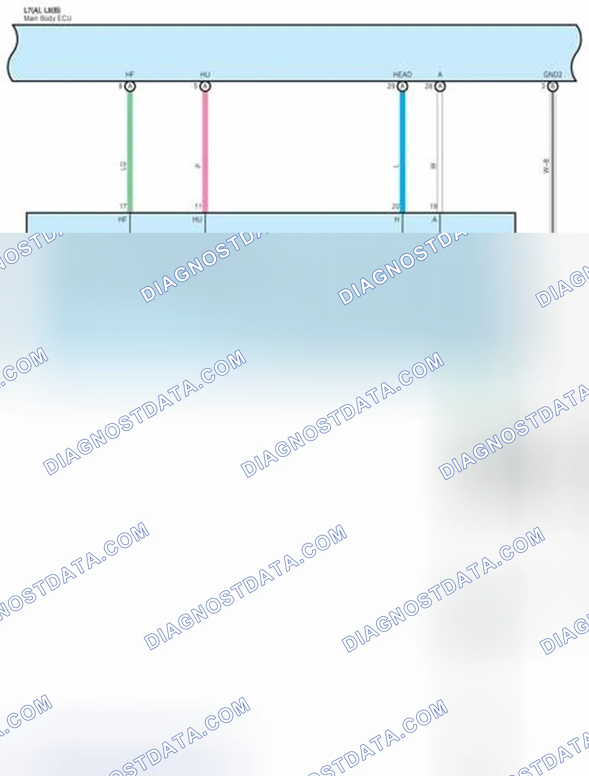 Scheme 329: Headlight System Wiring Diagram (5 Of 7)