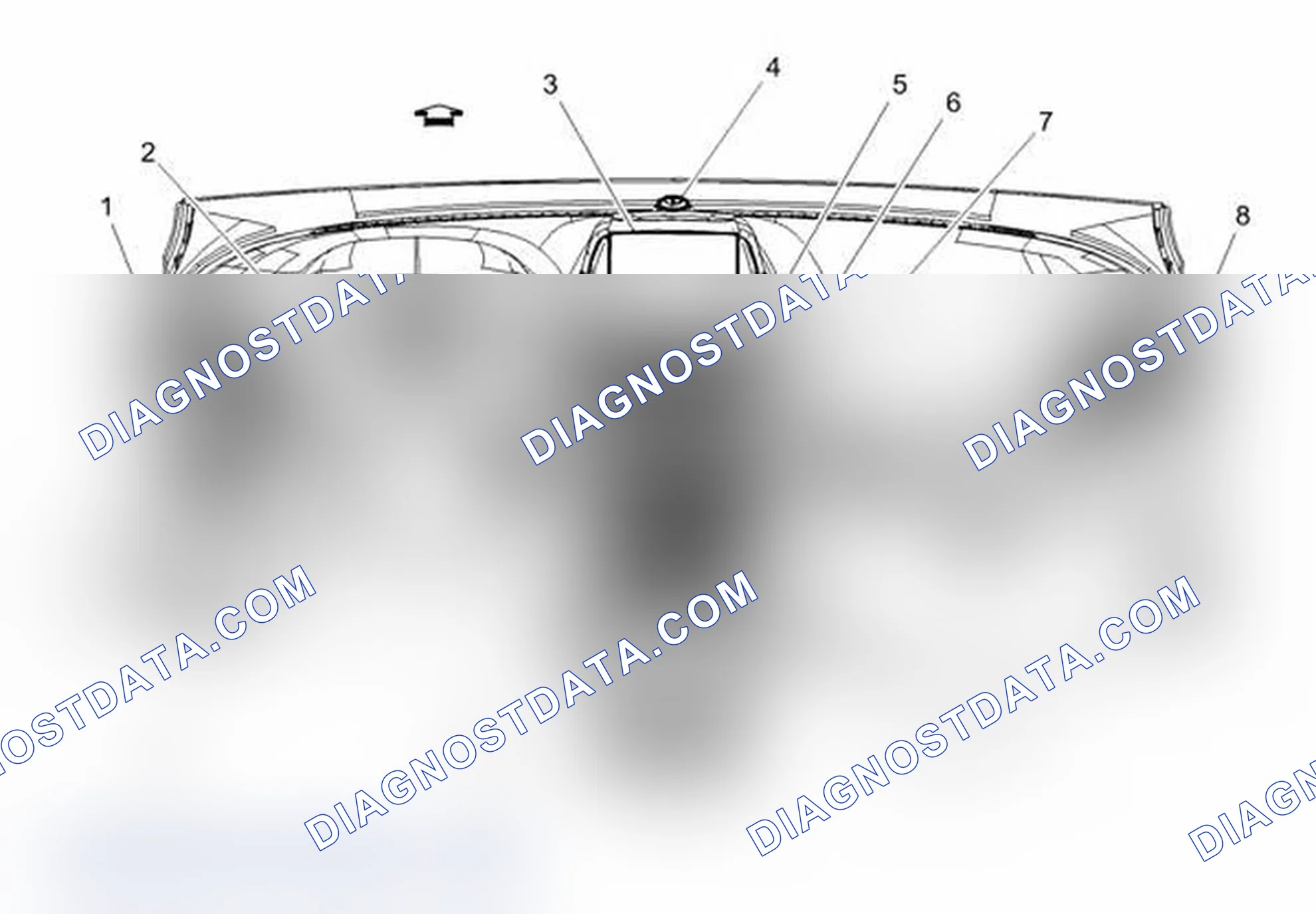 Scheme 35: Front of Instrument Panel (Buick)