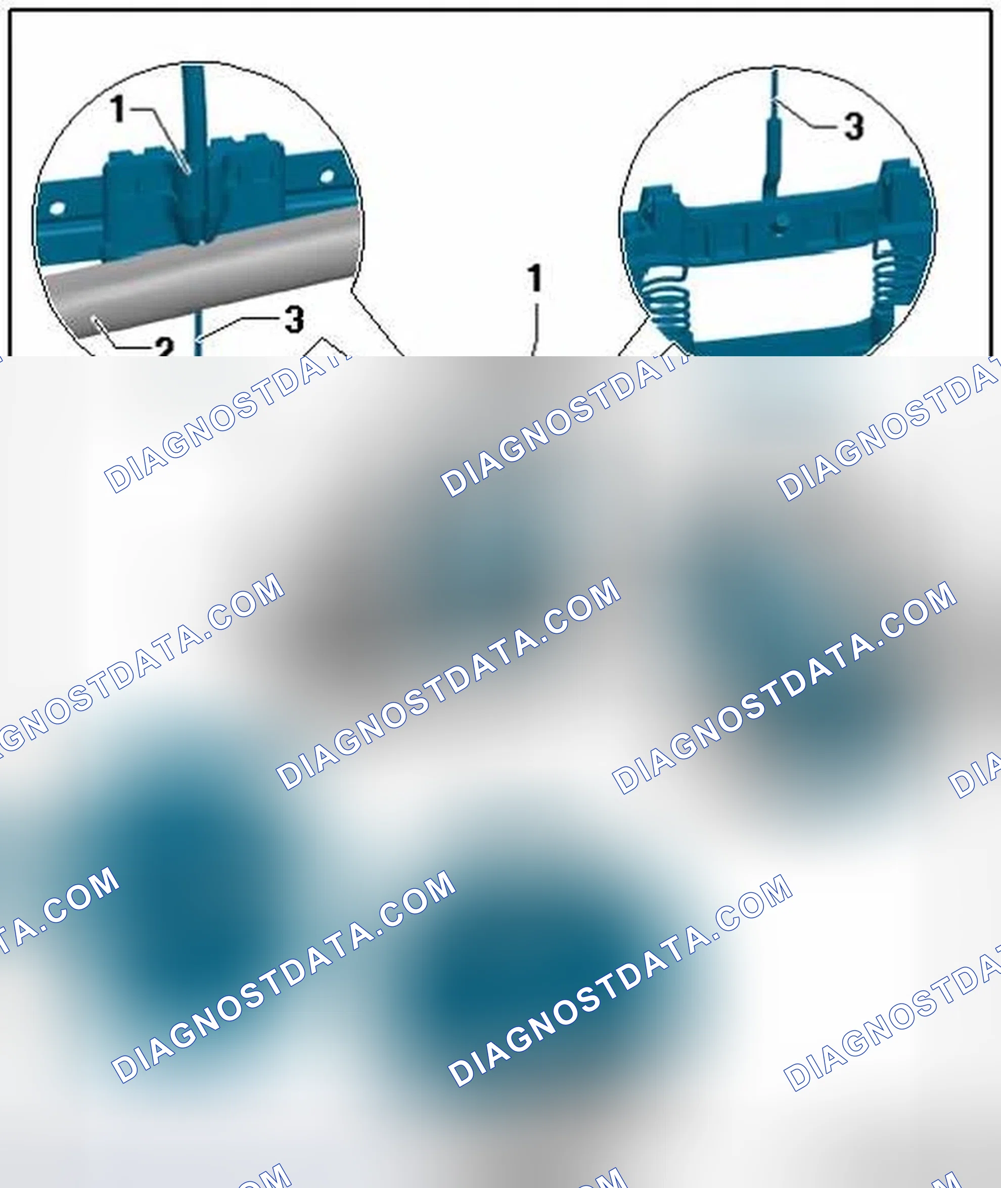 Scheme 74: LUMBAR SUPPORT CURVATURE AND HEIGHT ADJUSTMENT MOTORS ASSEMBLY OVERVIEW