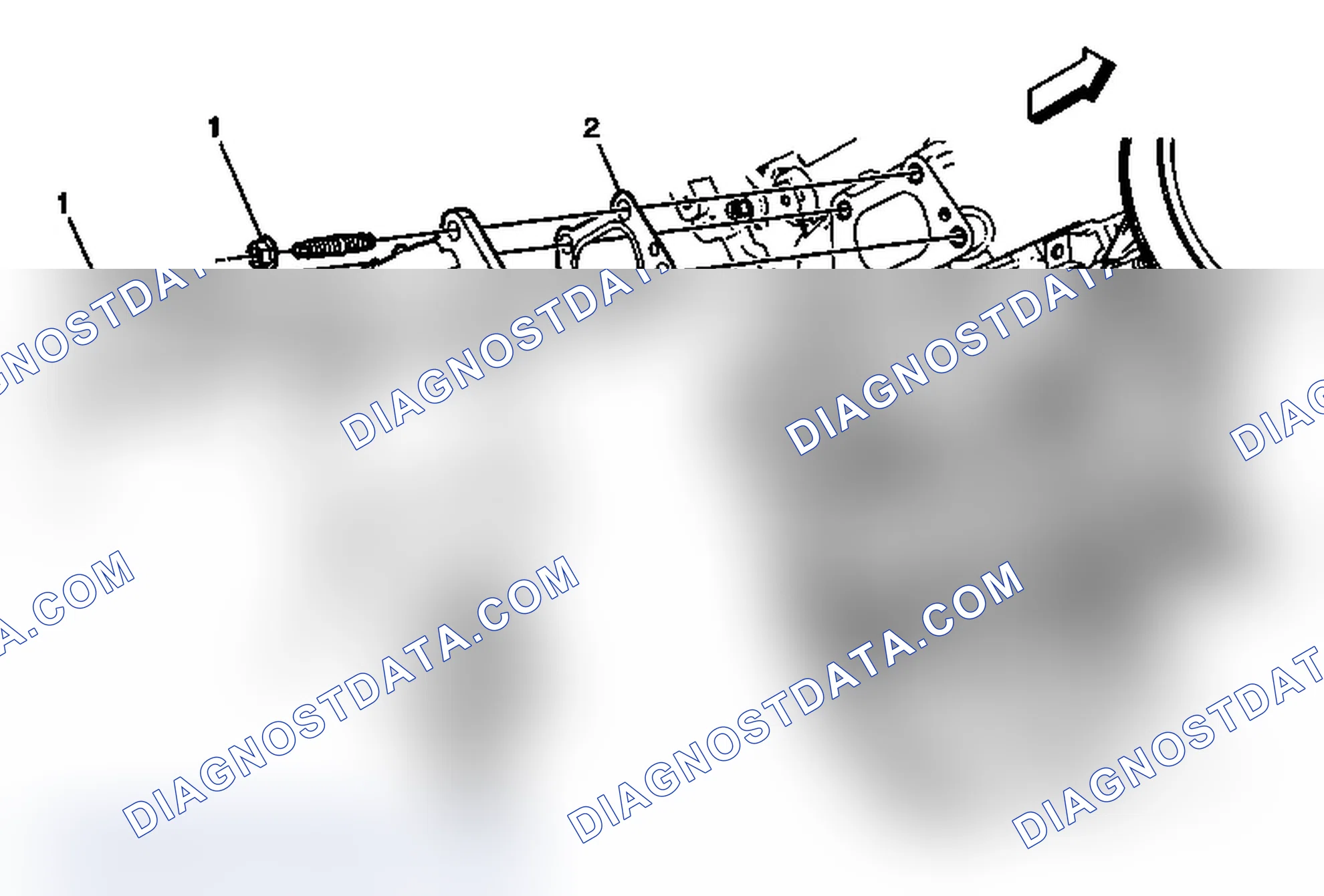 Scheme 1: Catalytic Converter Replacement - Right Side (Rear)