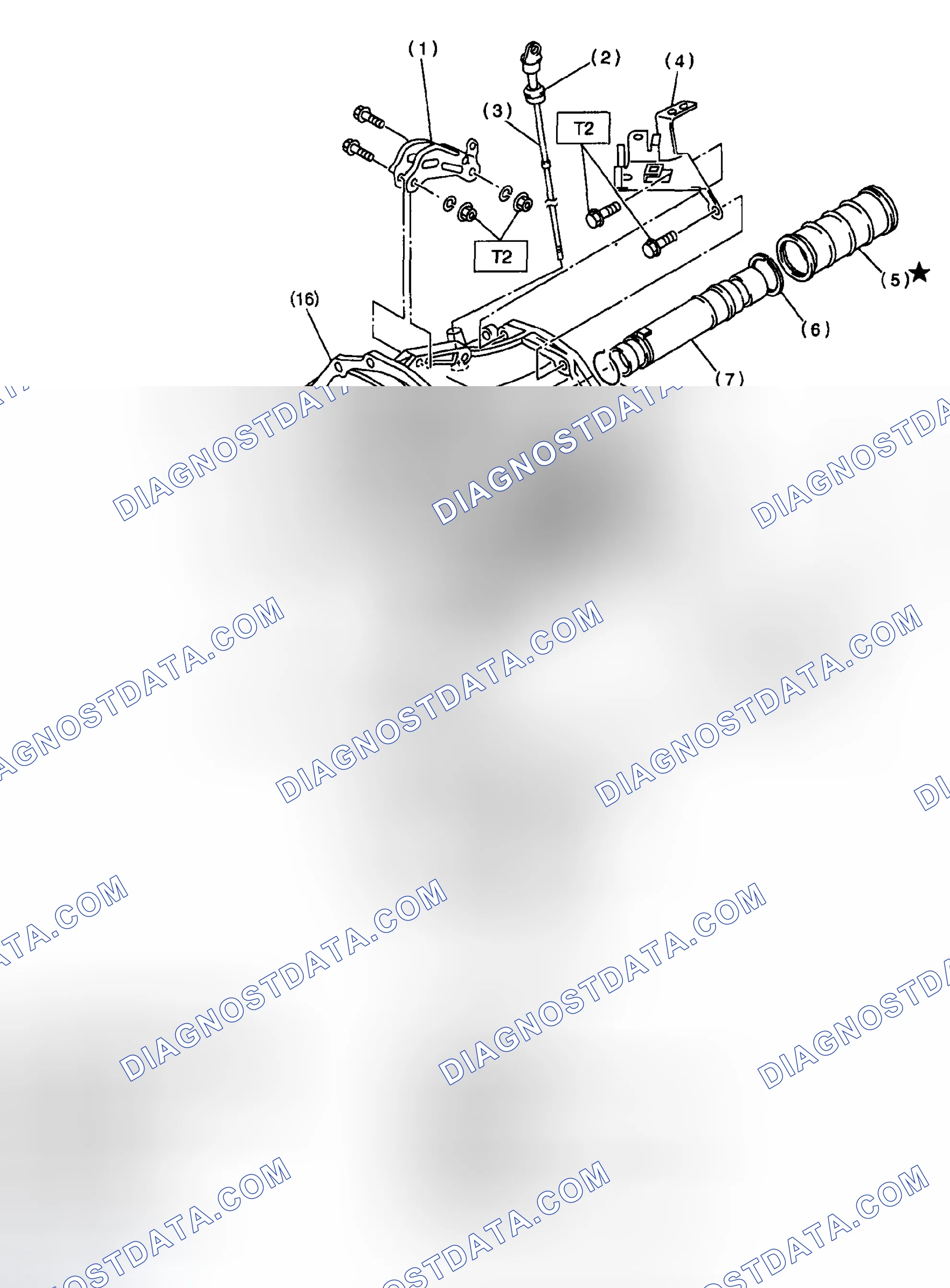Scheme 248: Exploded View Of Torque Converter Clutch & Case Components