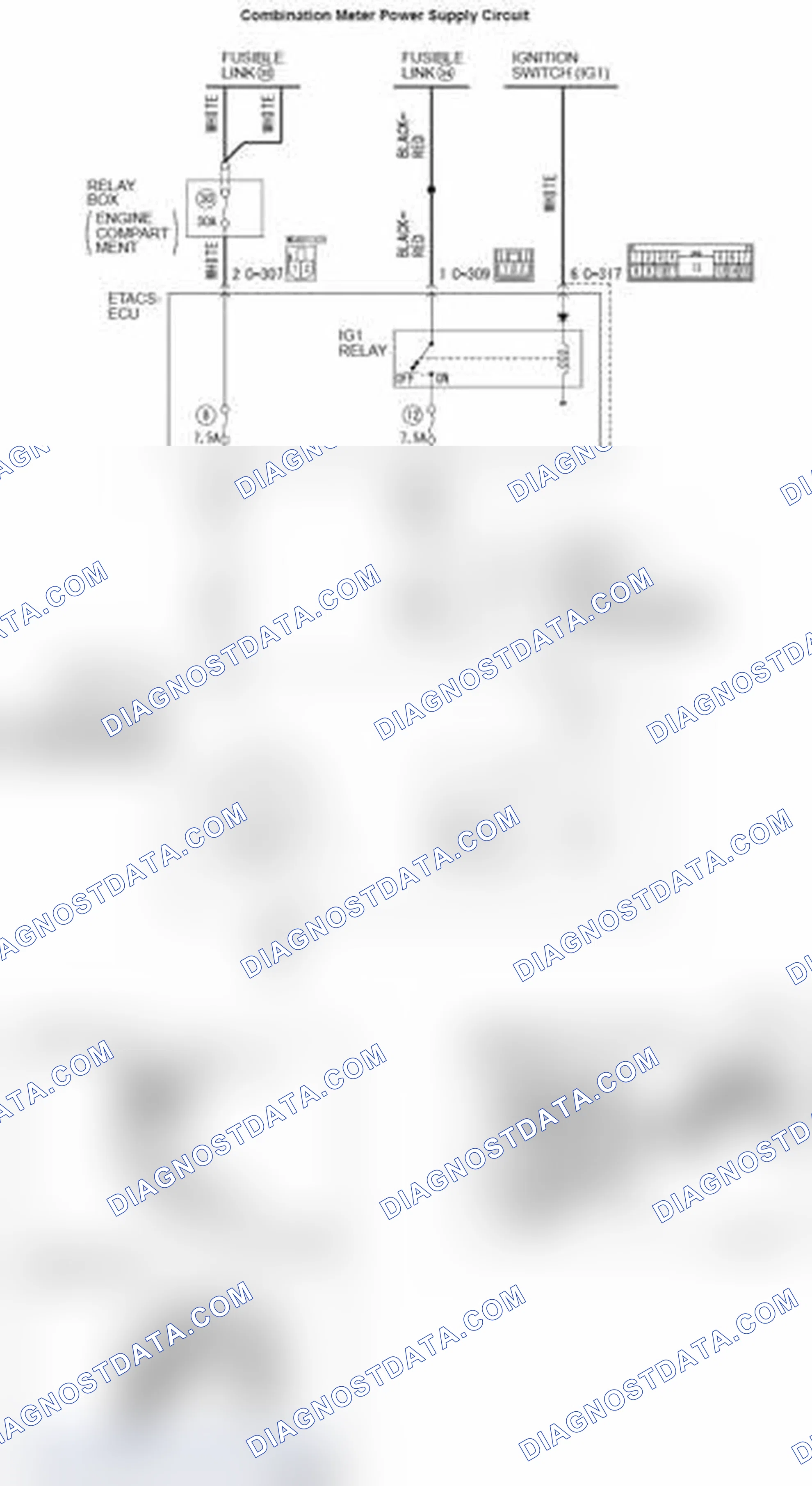 Scheme 66: Inspection Procedure 1: Power supply circuit check