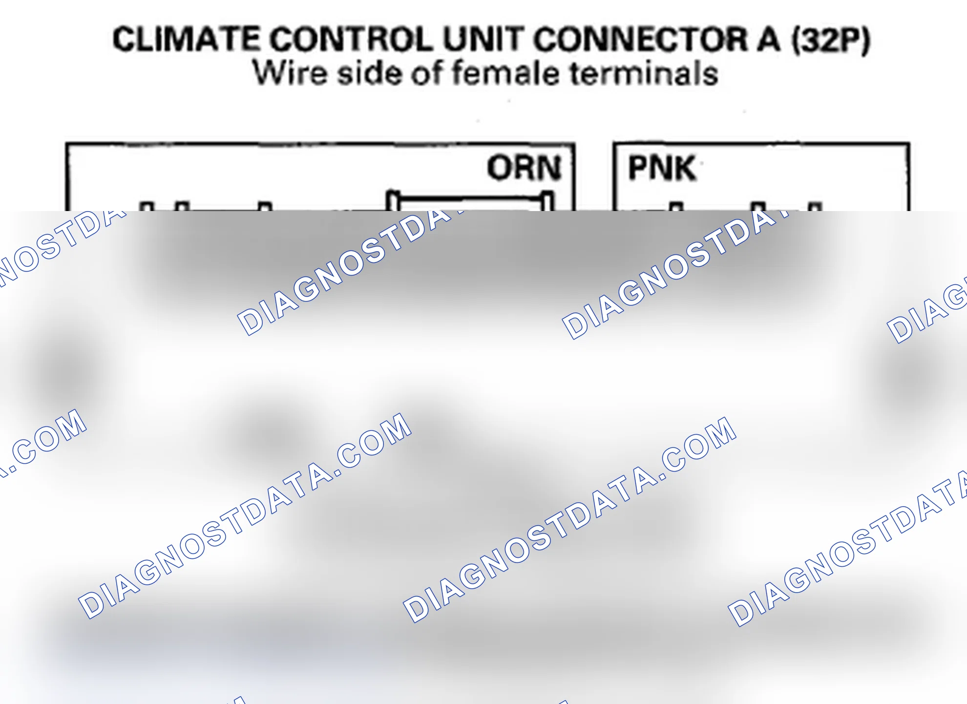 Scheme 56: DTC B1235 or DTC indicator L and AUTO: A Problem in the Air Mix Control Motor Circuit, Linkage, Door