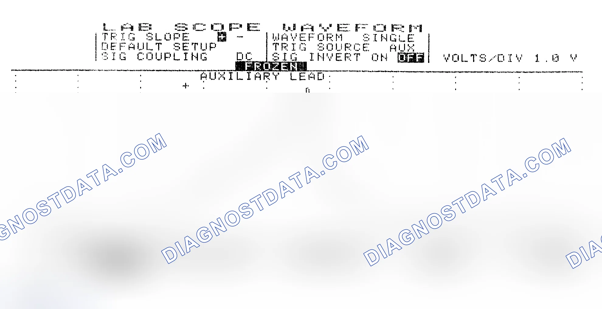 Scheme 19: Single Injector w/Excessive Current Flow - Current Pattern