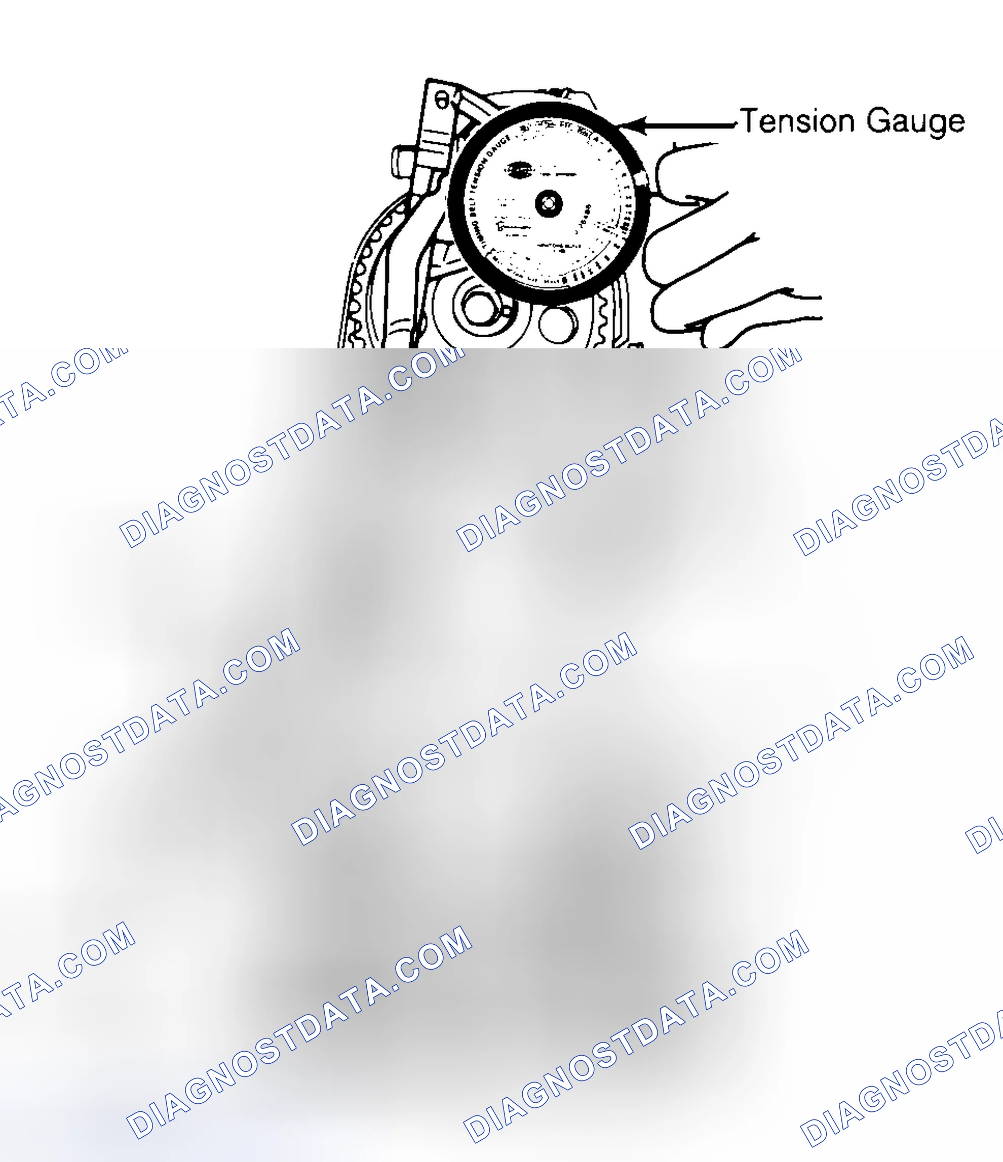 Scheme 3: Adjusting Typical Timing Belt Tension